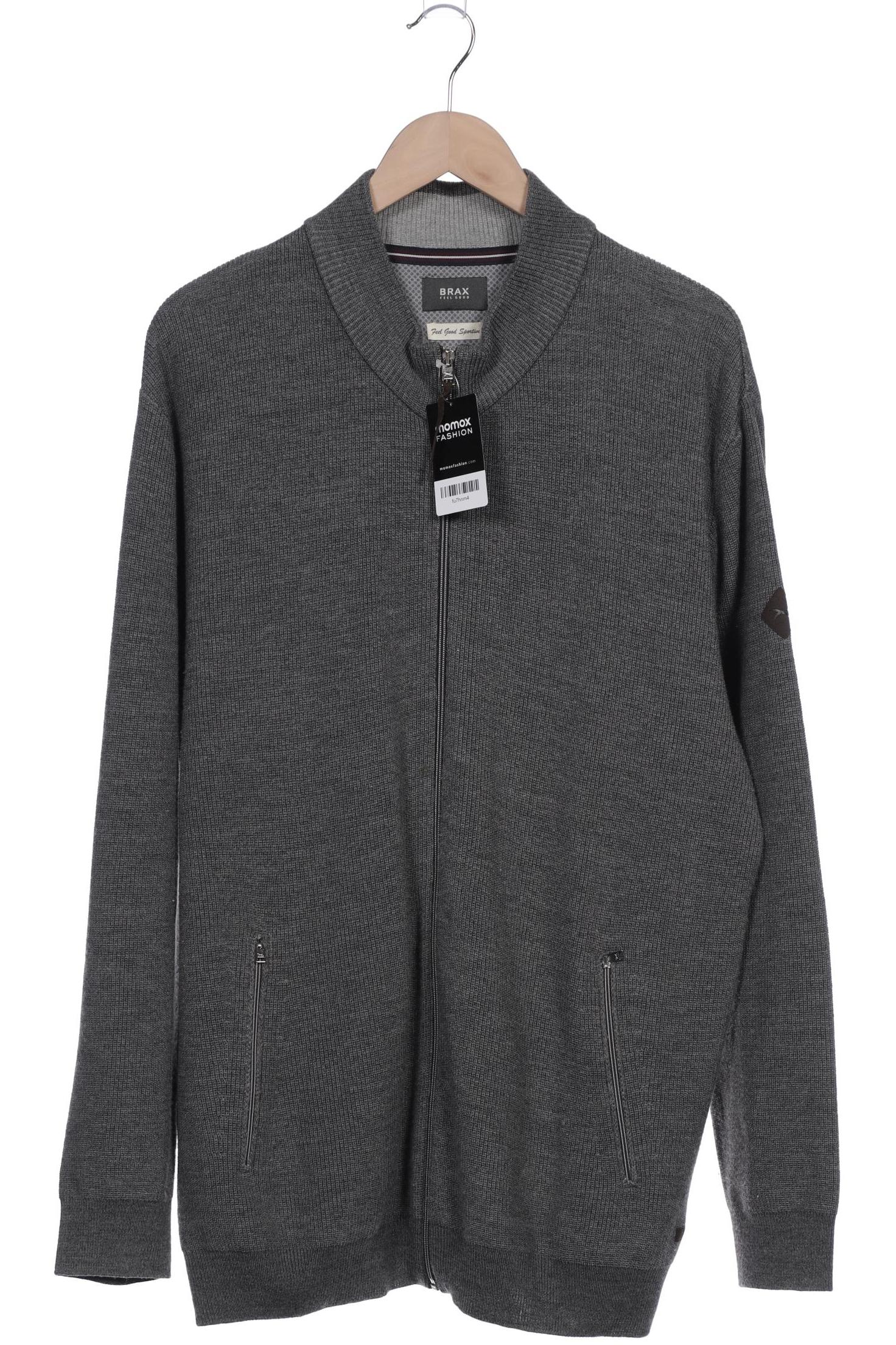 

Brax Herren Strickjacke, grau, Gr. 60
