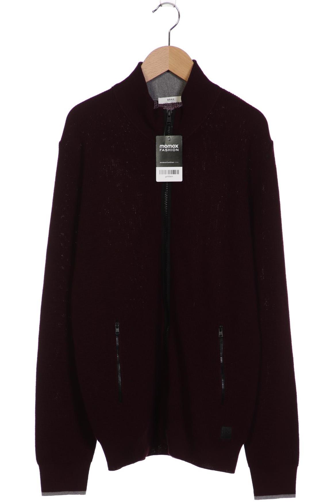 

Brax Herren Strickjacke, bordeaux, Gr. 48