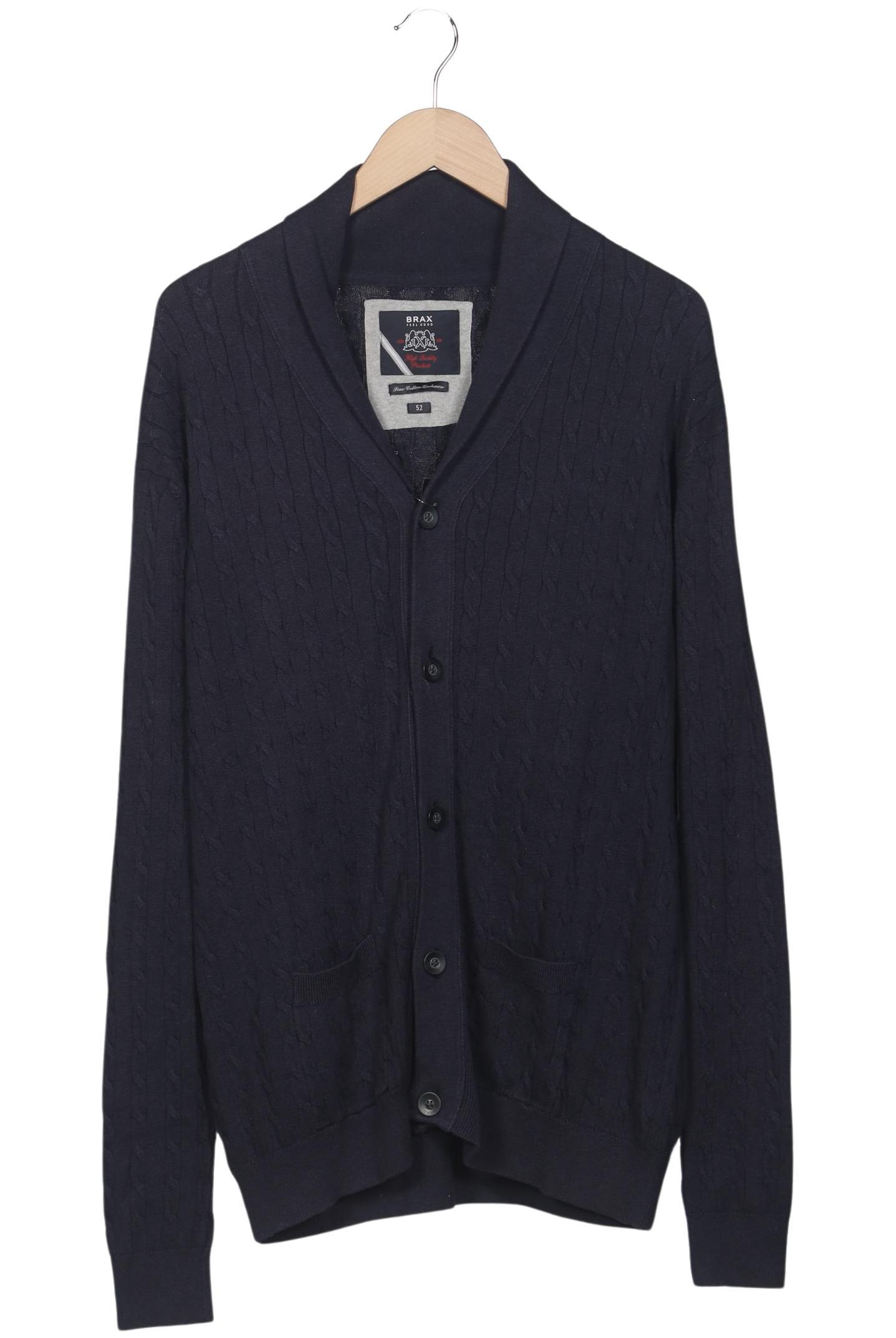 

Brax Herren Strickjacke, marineblau, Gr. 52