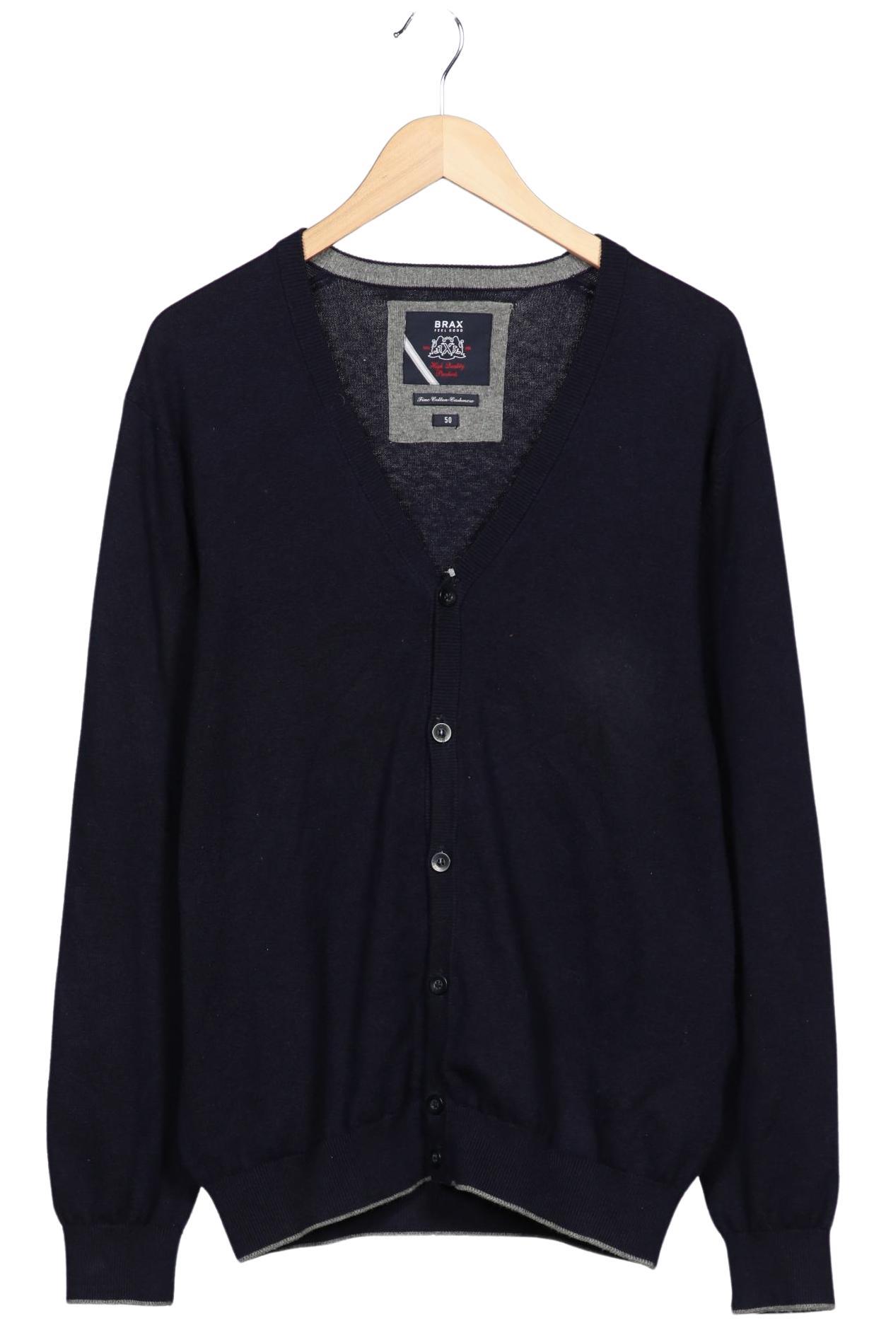 

Brax Herren Strickjacke, marineblau, Gr. 50