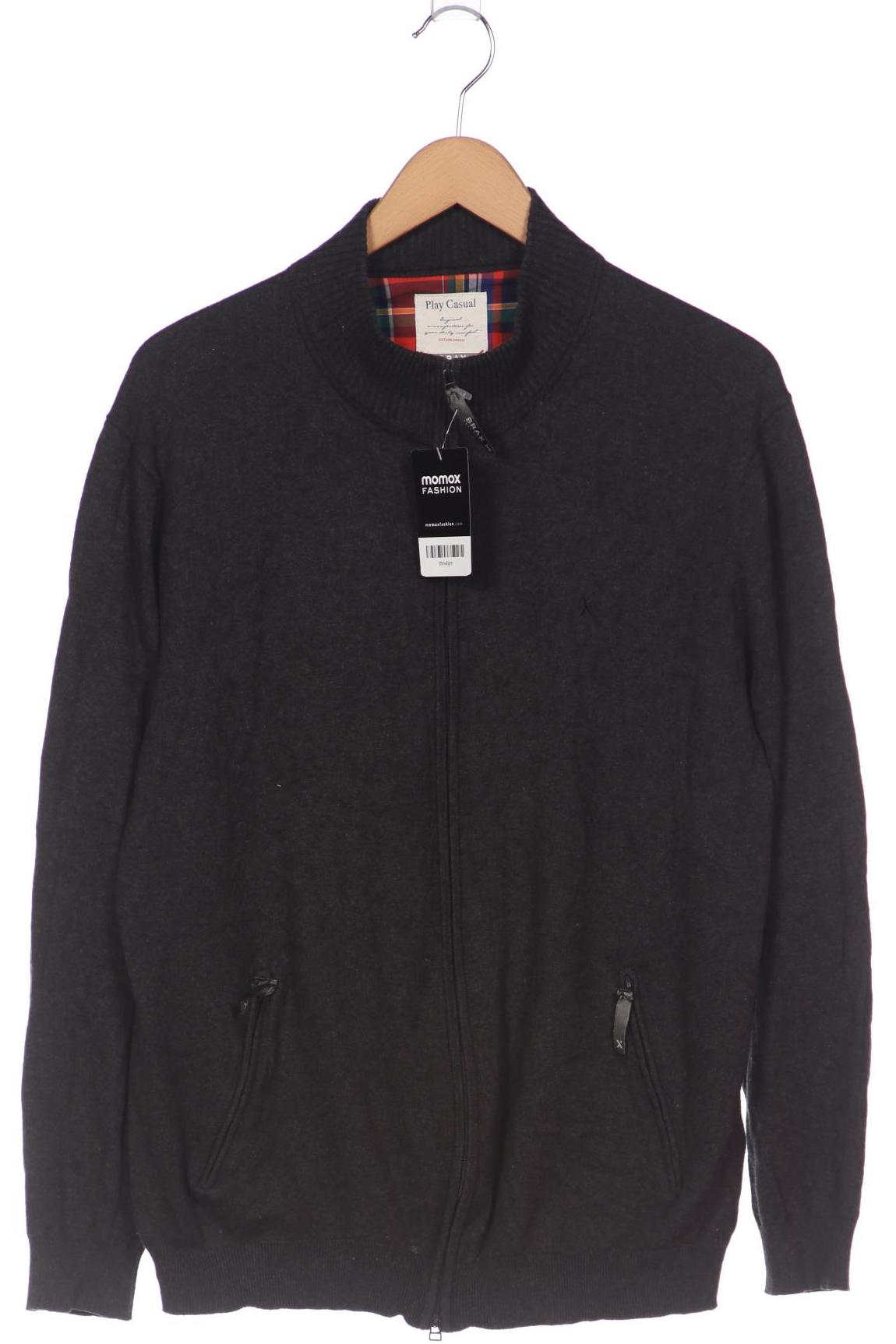 

Brax Herren Strickjacke, grau, Gr. 56