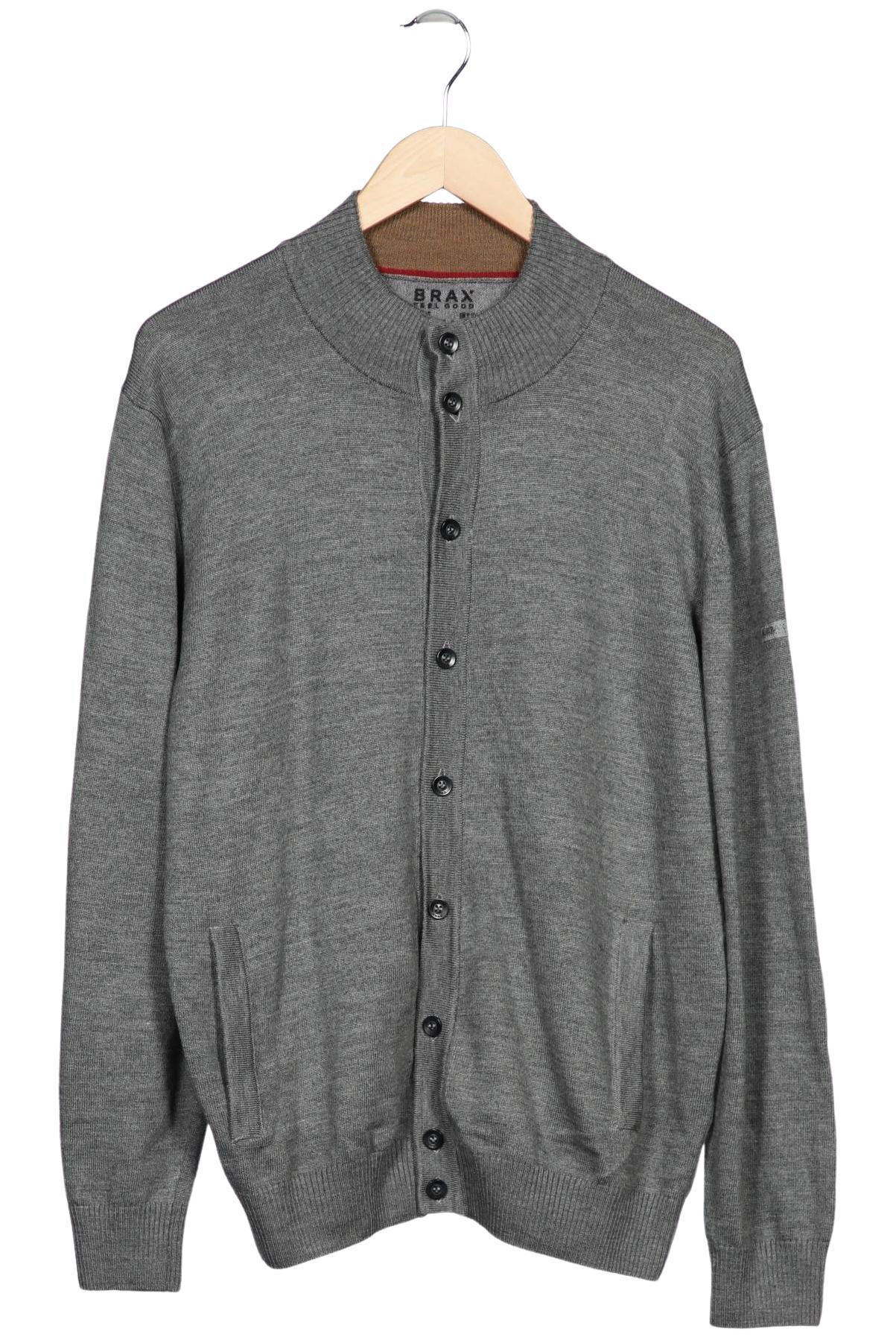 

Brax Herren Strickjacke, grau, Gr. 50