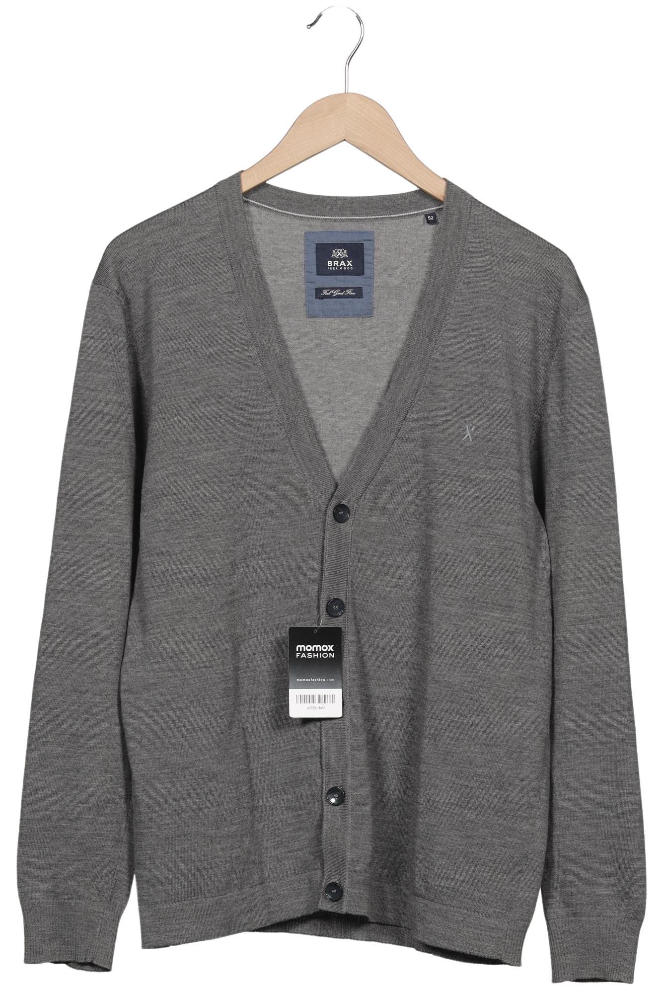 

Brax Herren Strickjacke, grau, Gr. 52
