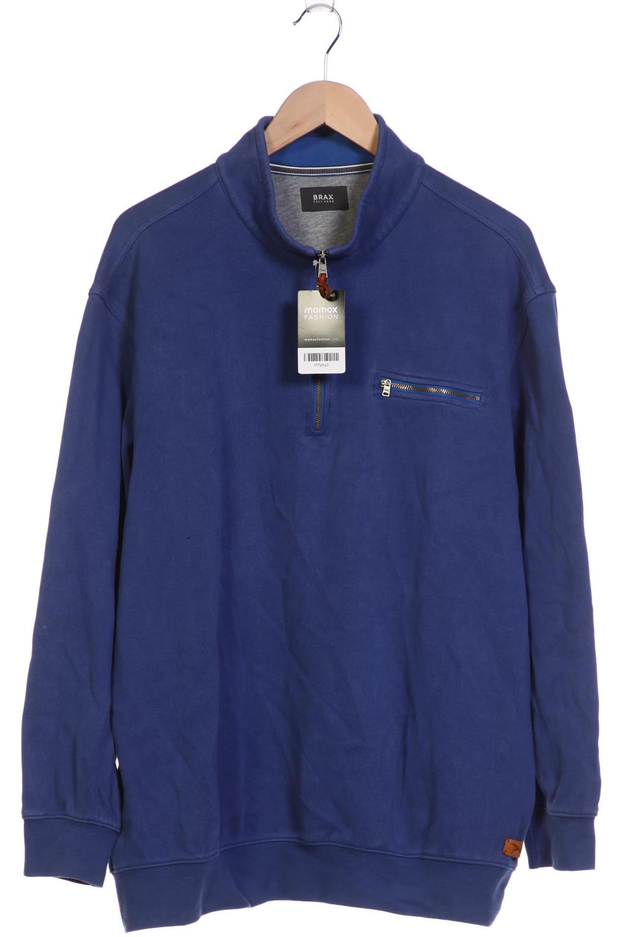 

Brax Herren Sweatshirt, blau, Gr. 58