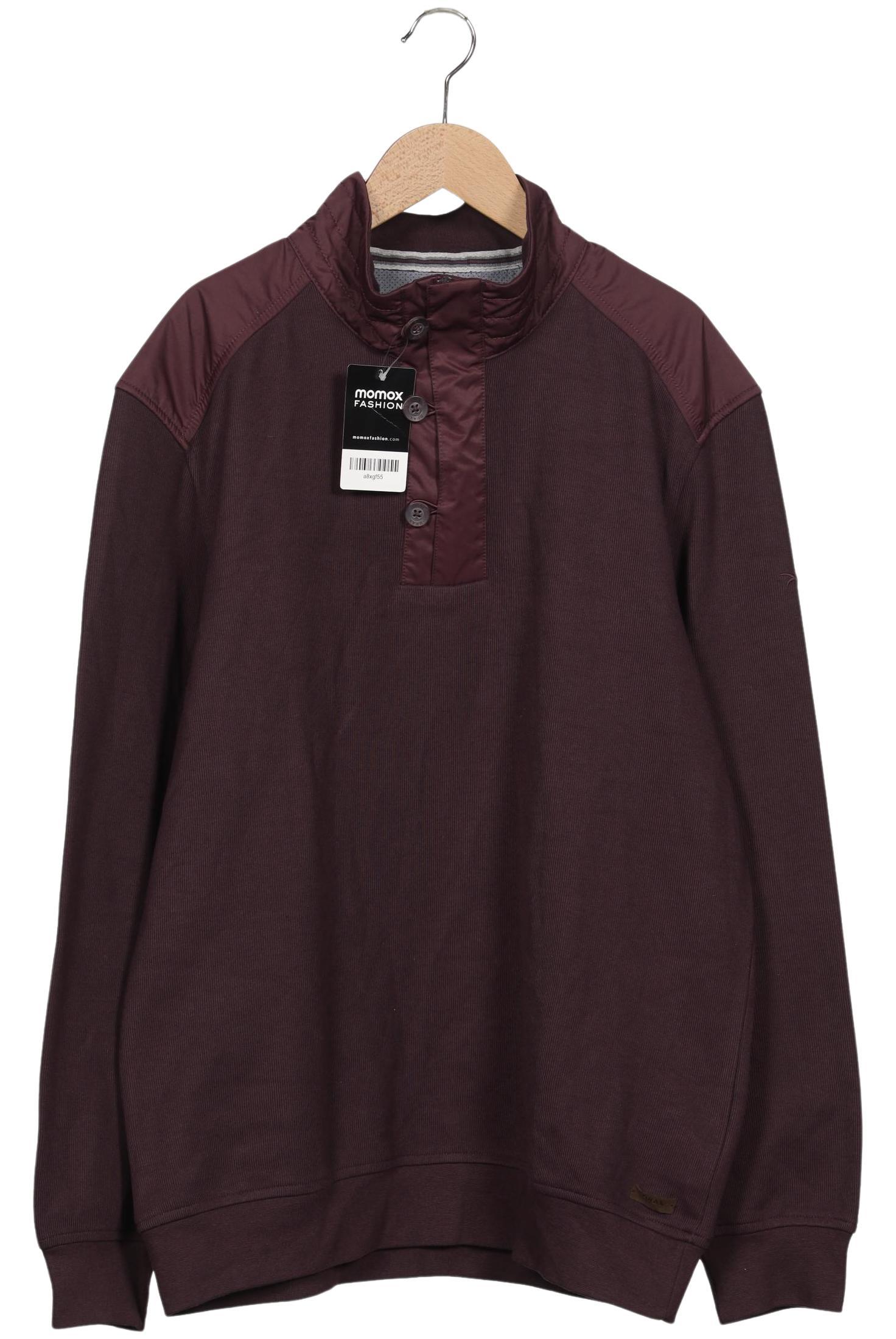 

Brax Herren Sweatshirt, bordeaux, Gr. 52