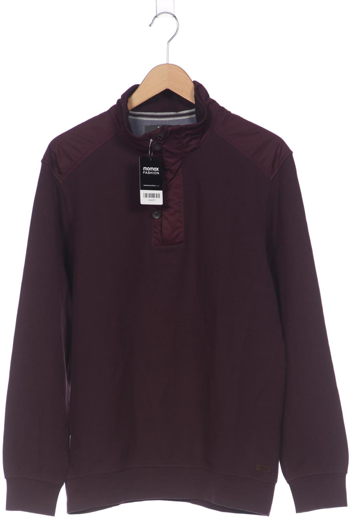 

Brax Herren Sweatshirt, bordeaux, Gr. 52