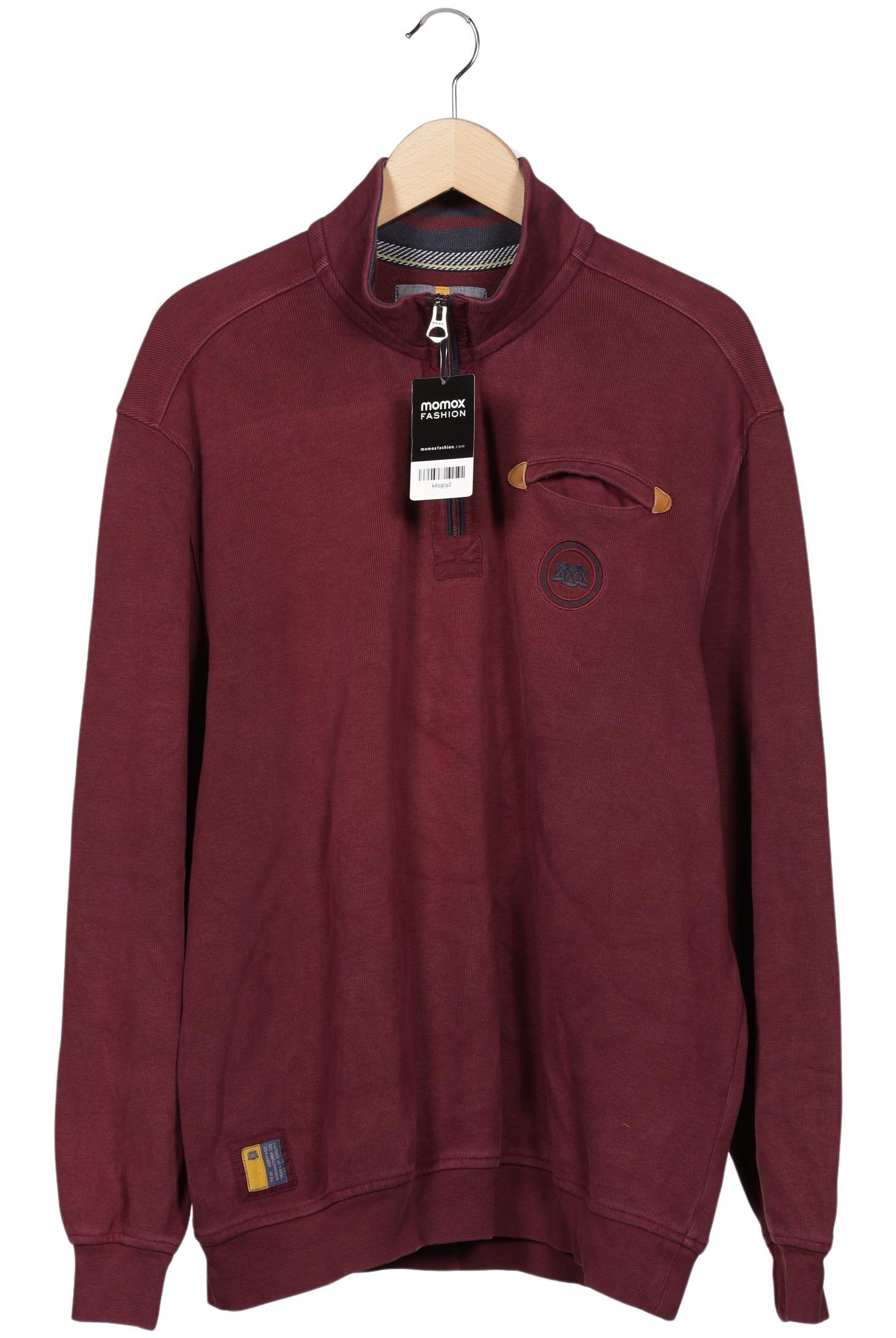 

Brax Herren Sweatshirt, bordeaux, Gr. 56