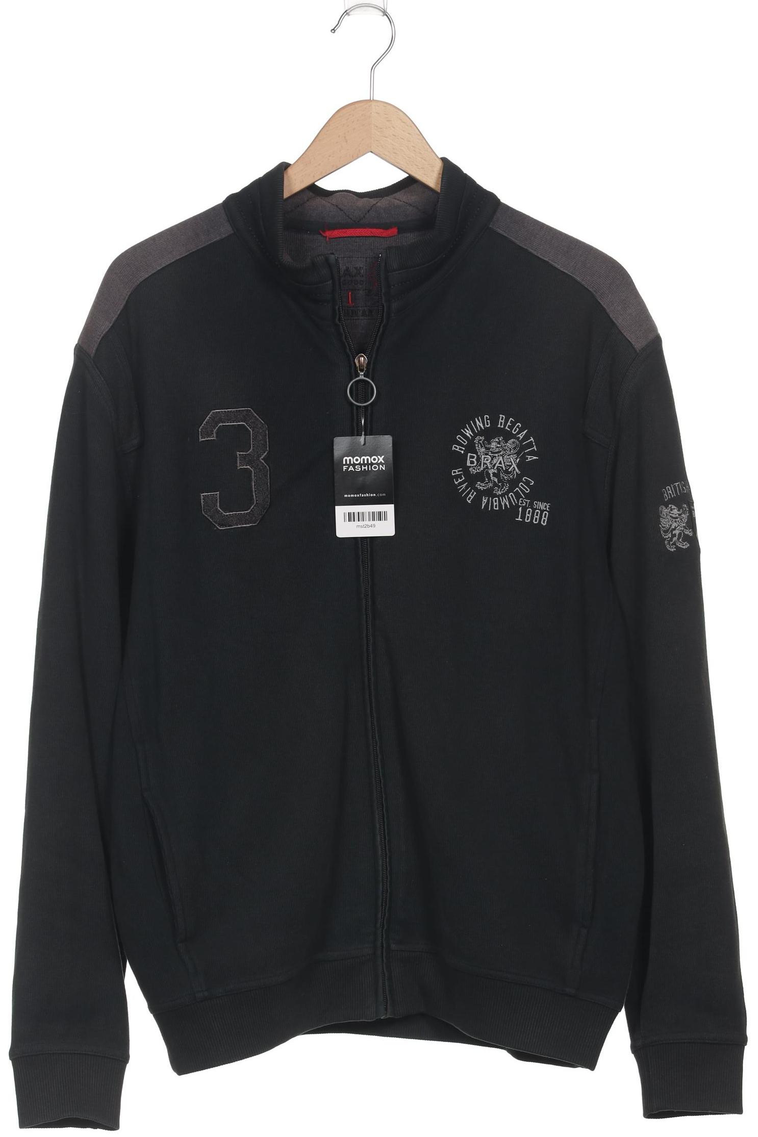 

Brax Herren Sweatshirt, schwarz, Gr. 52