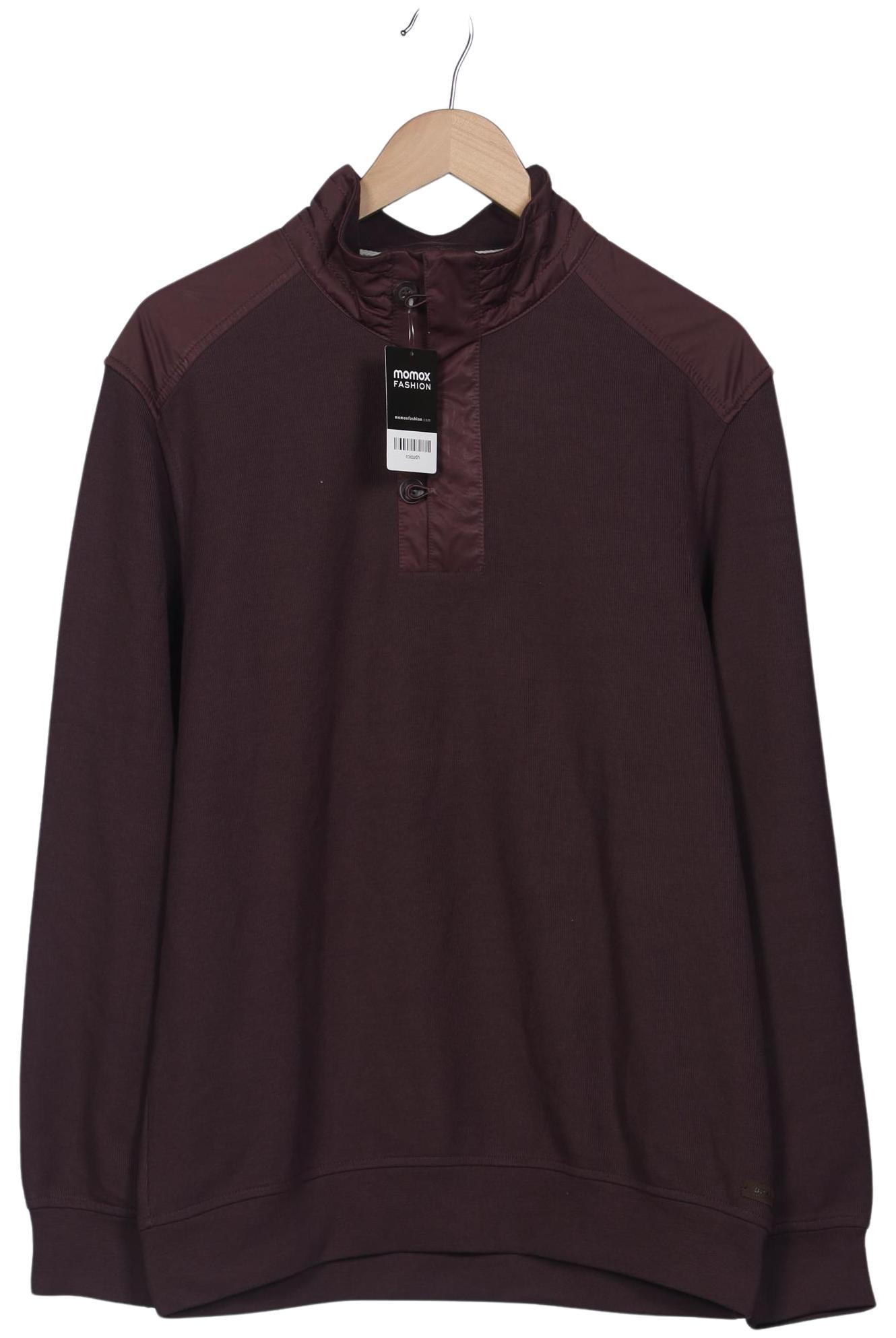 

Brax Herren Sweatshirt, bordeaux, Gr. 52
