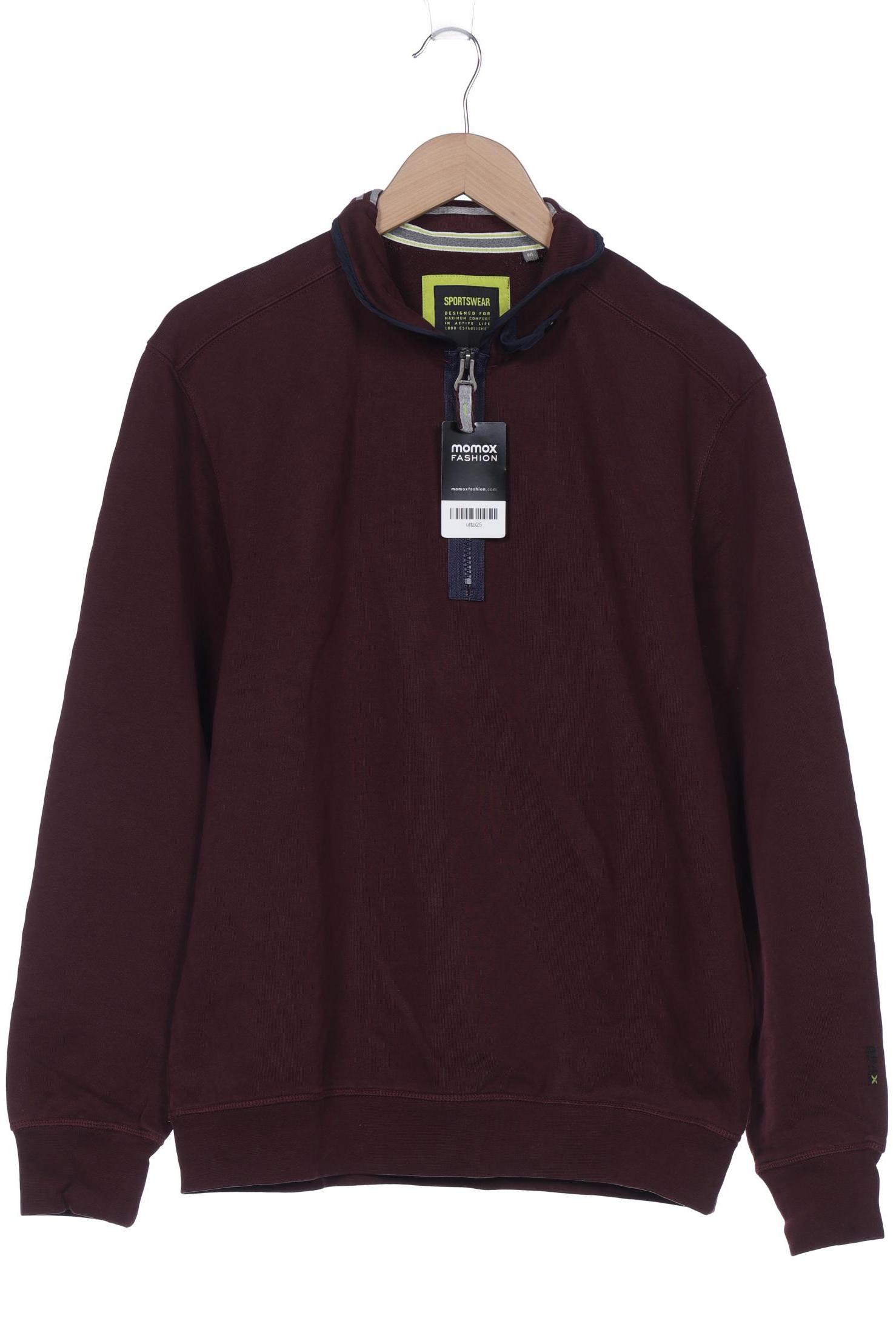 

Brax Herren Sweatshirt, bordeaux, Gr. 48