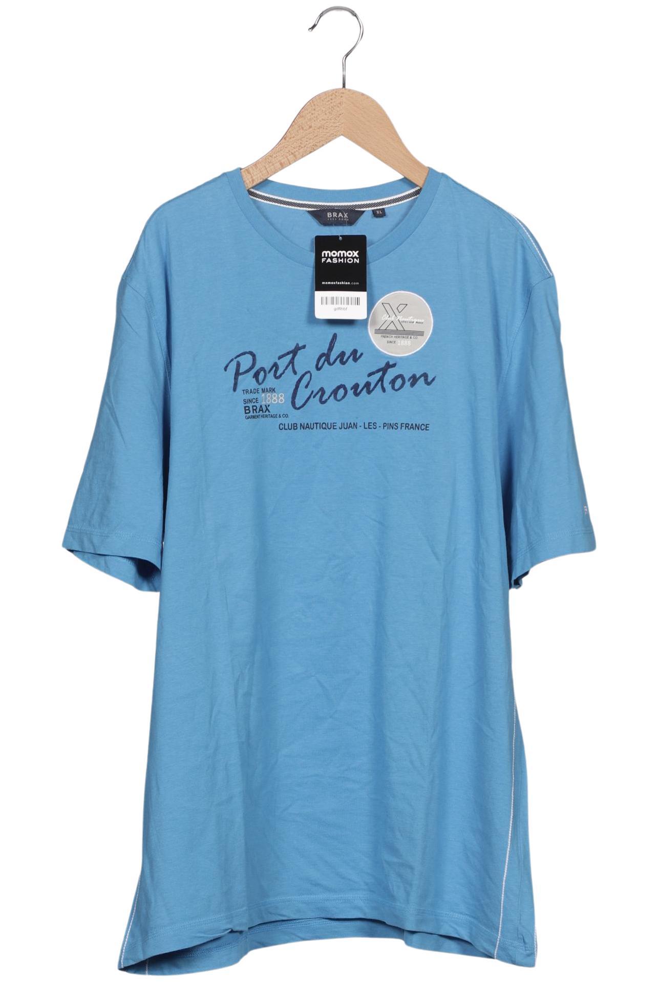 

Brax Herren T-Shirt, blau, Gr. 54