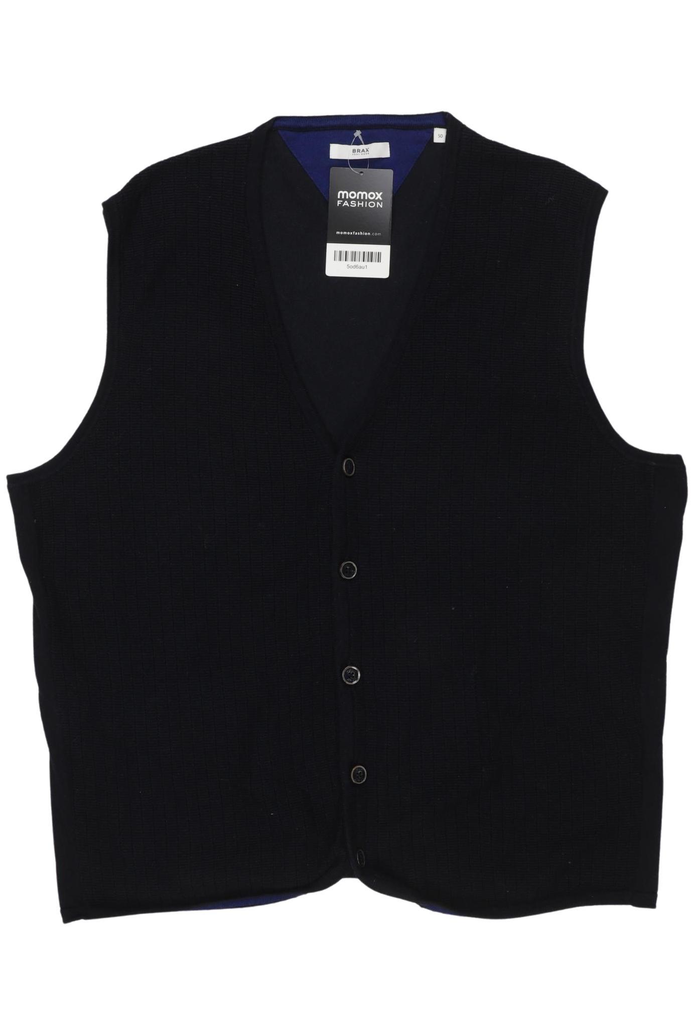 

Brax Herren Weste, marineblau, Gr. 50