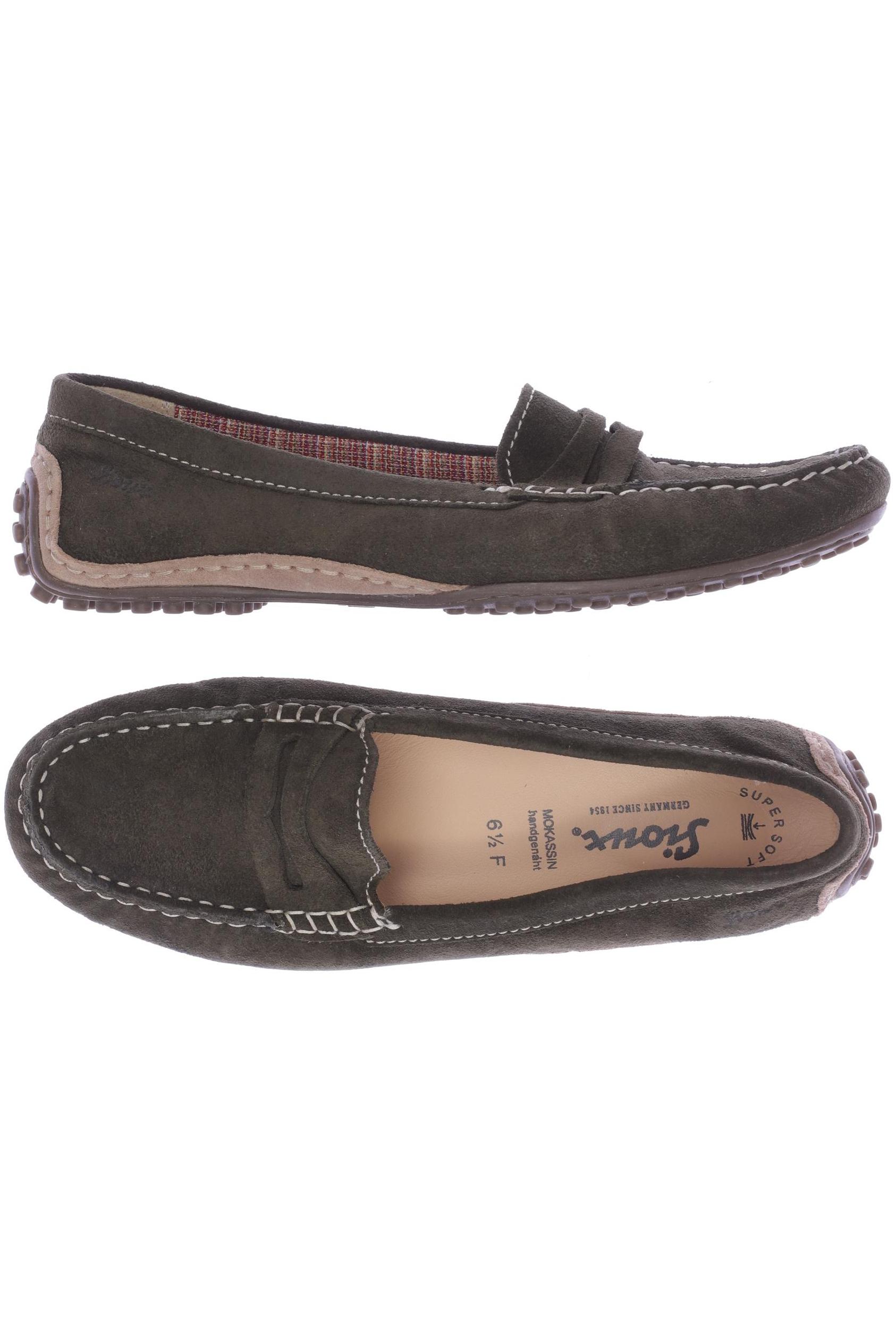 

Bree Damen Halbschuh, grün, Gr. 6.5