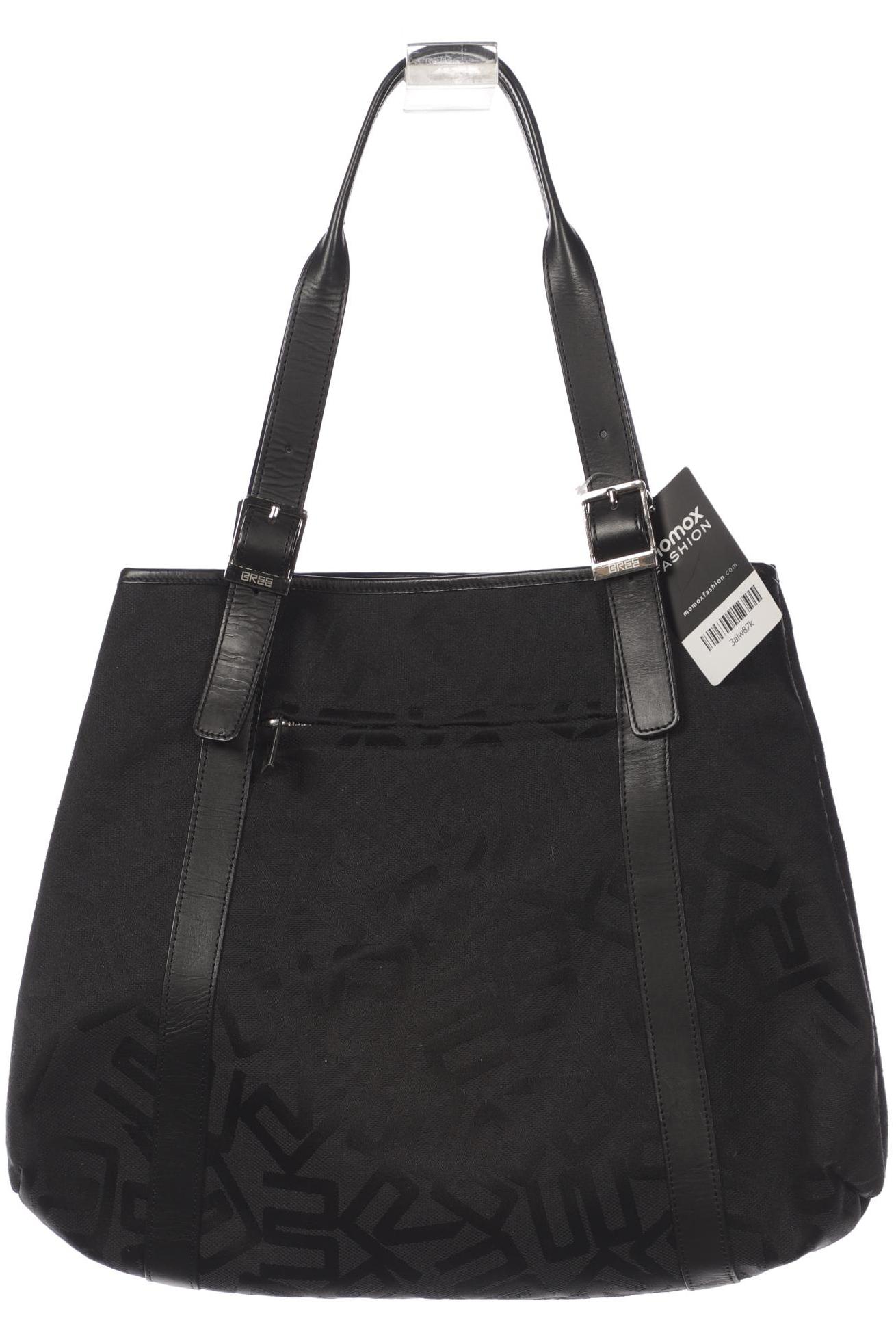 

Bree Damen Handtasche, schwarz, Gr.