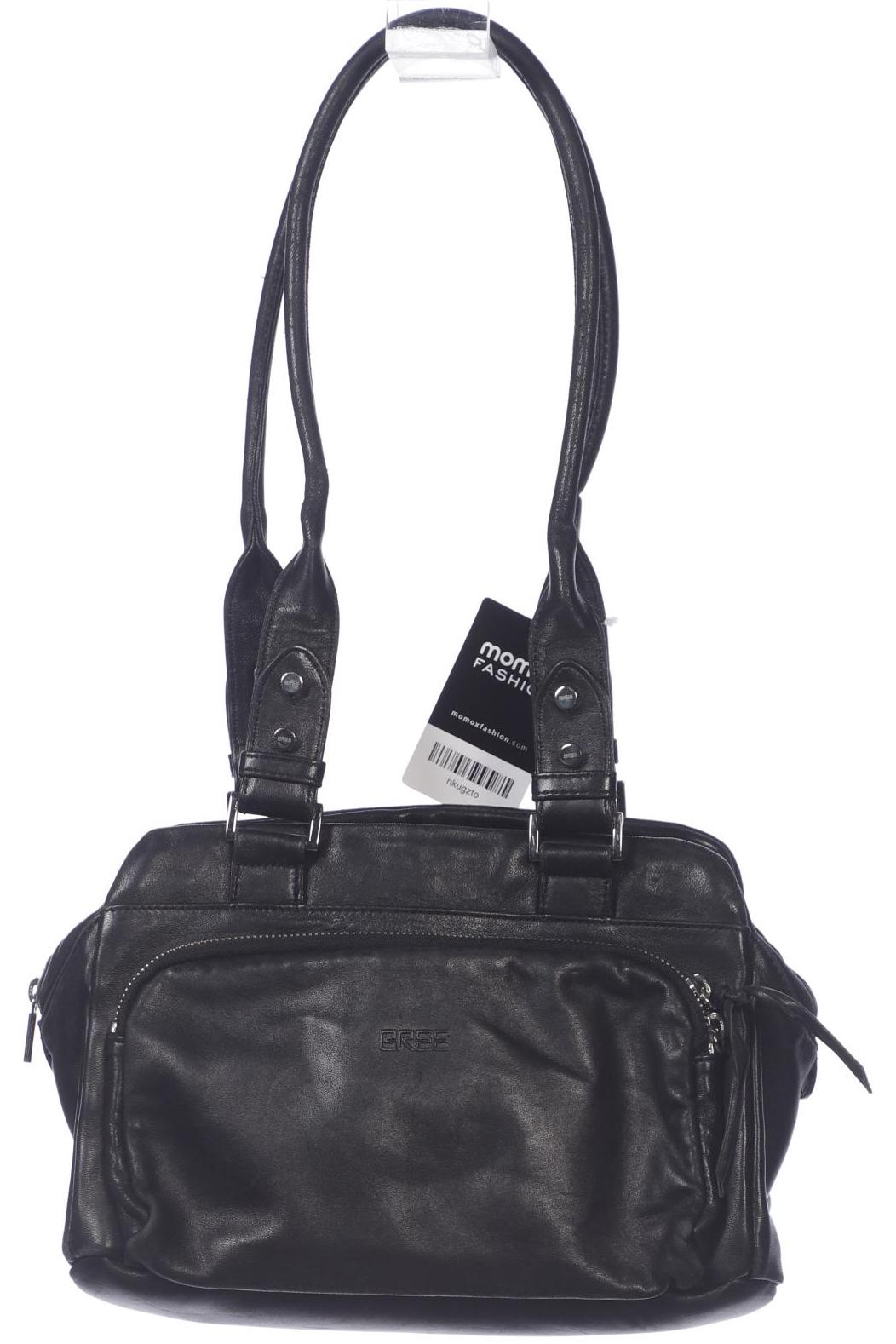 

Bree Damen Handtasche, schwarz, Gr.