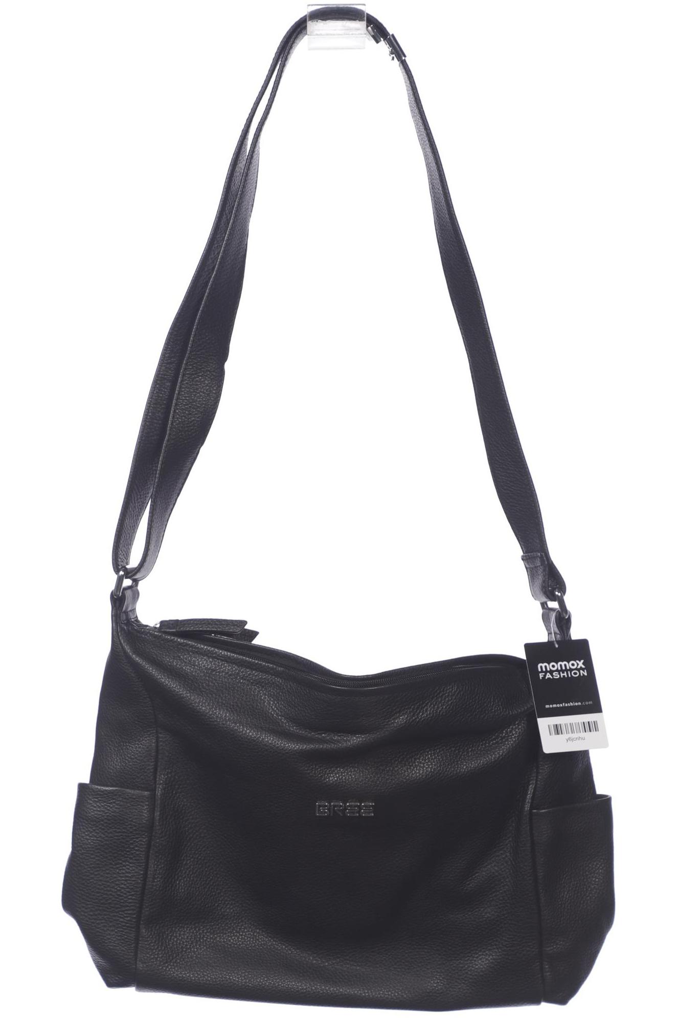 

Bree Damen Handtasche, schwarz, Gr.