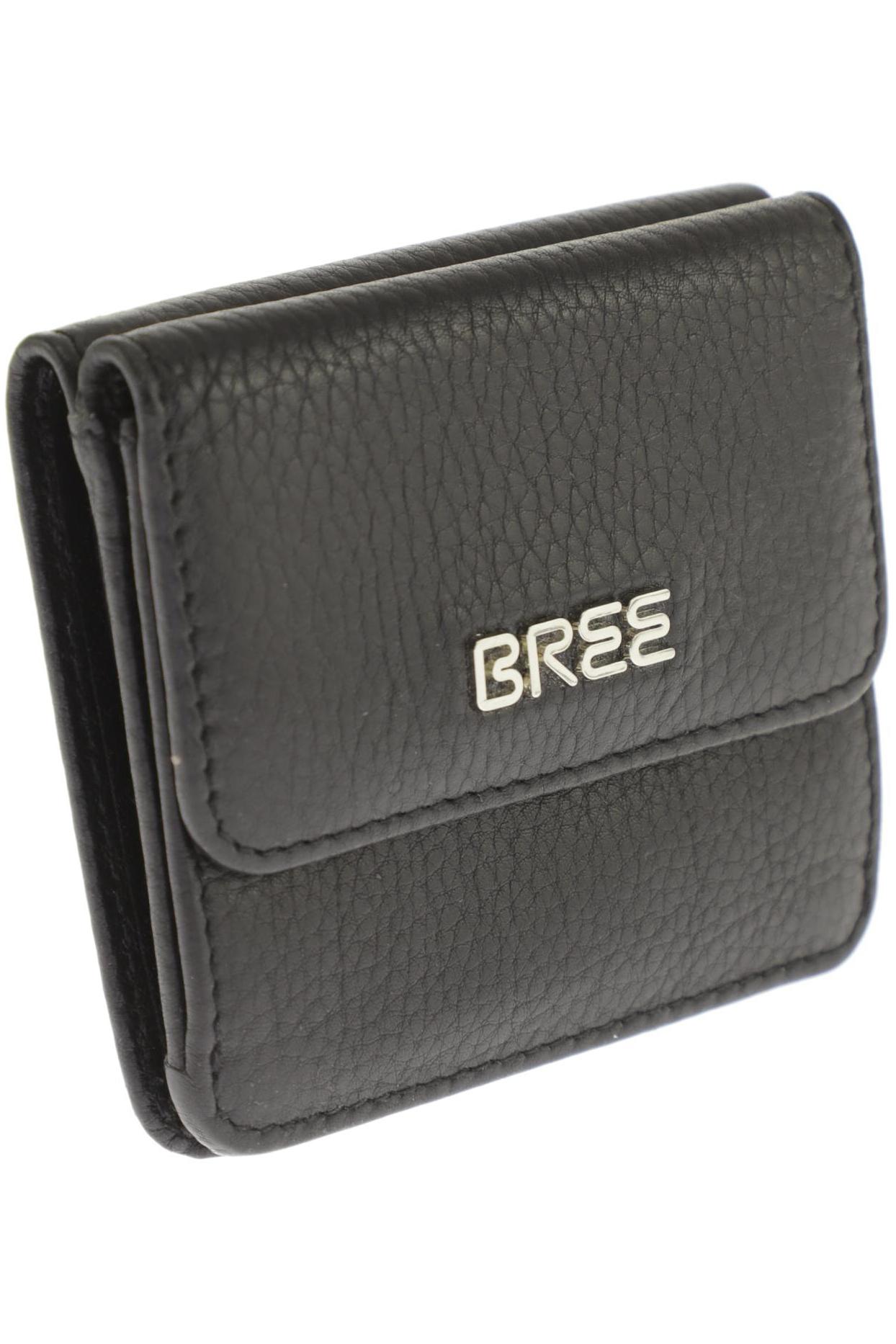 

Bree Damen Portemonnaie, schwarz, Gr.