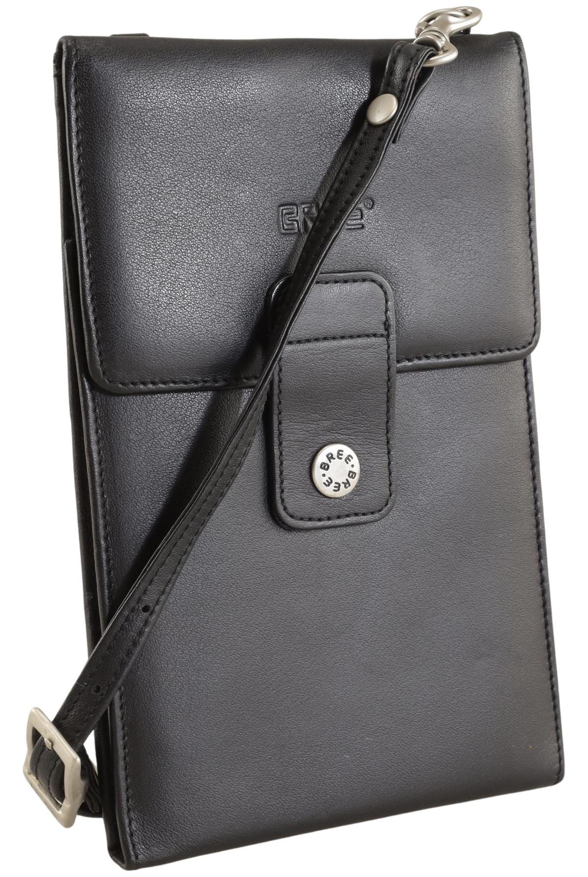 

Bree Damen Portemonnaie, schwarz, Gr.