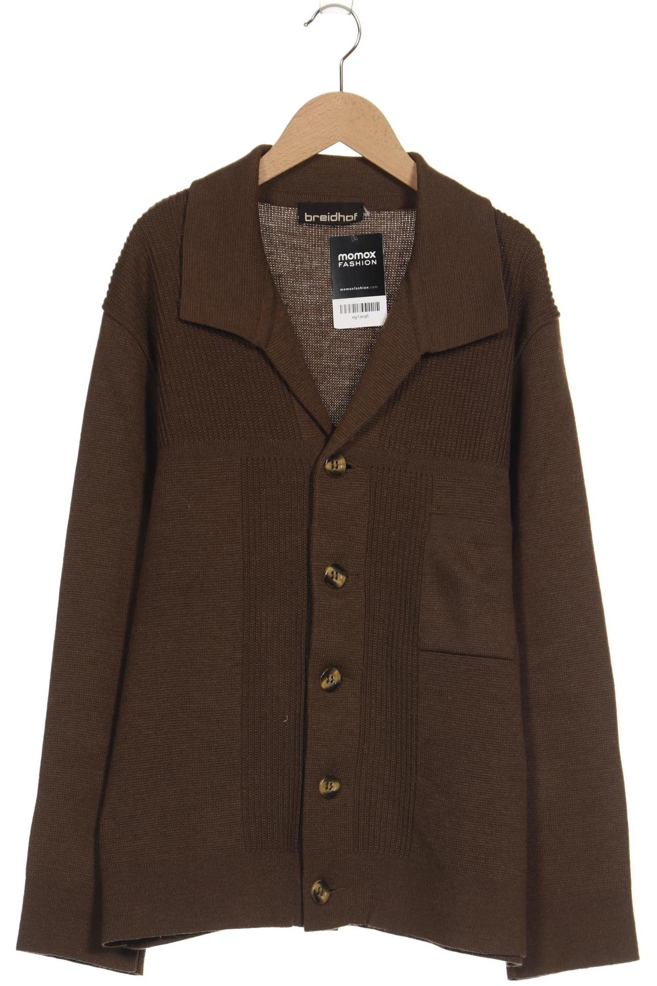 

breidhof Damen Strickjacke, braun, Gr. 52