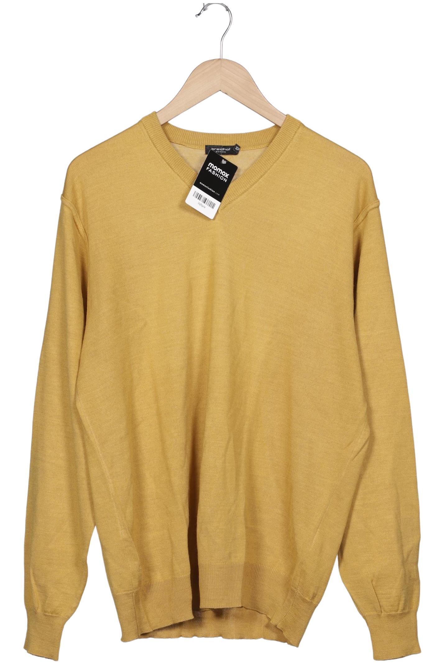 

breidhof Herren Pullover, gelb, Gr. 54