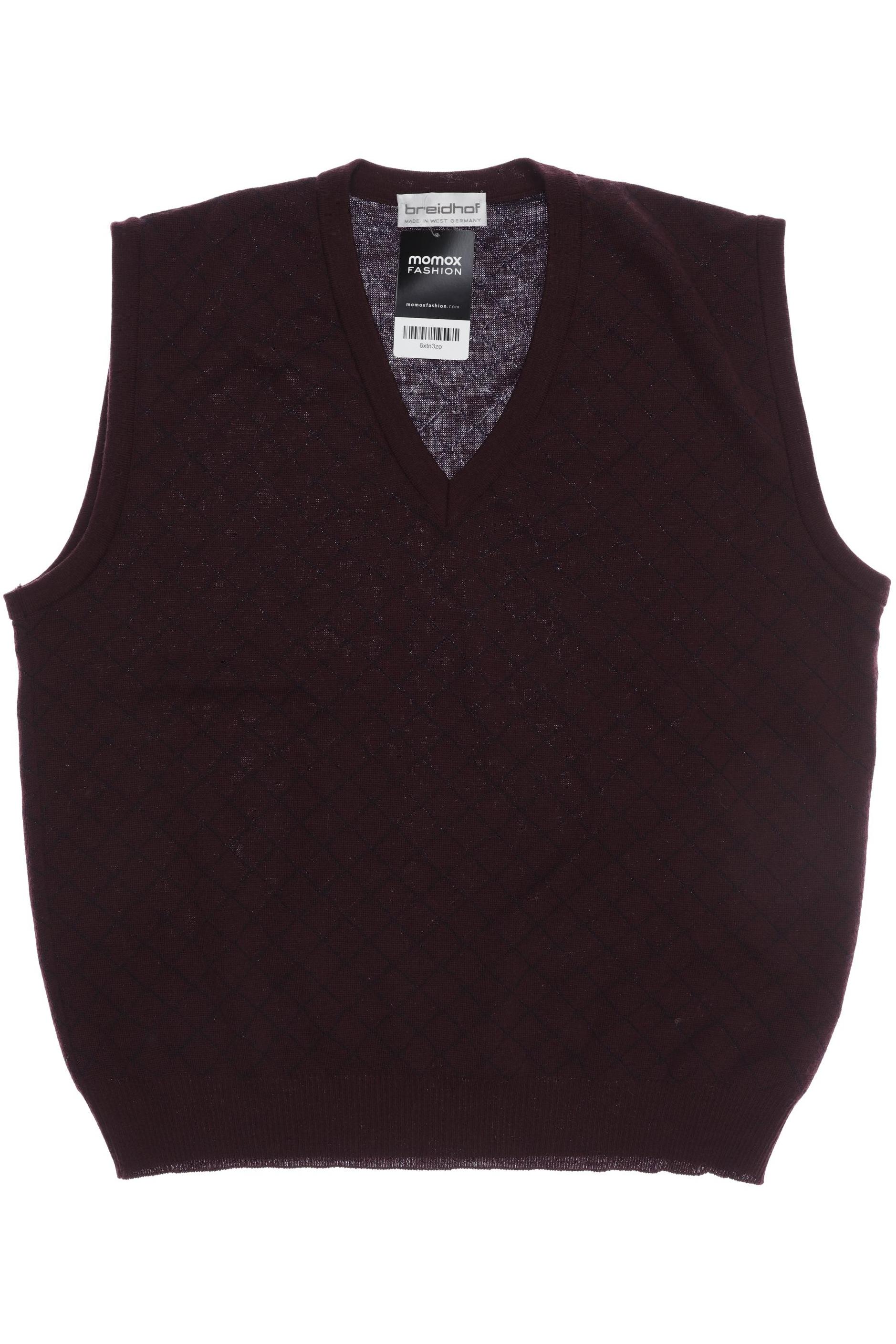 

breidhof Herren Pullover, bordeaux, Gr. 54