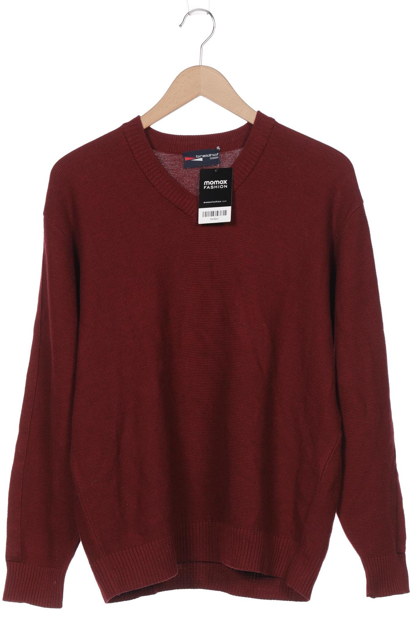 

breidhof Herren Pullover, bordeaux