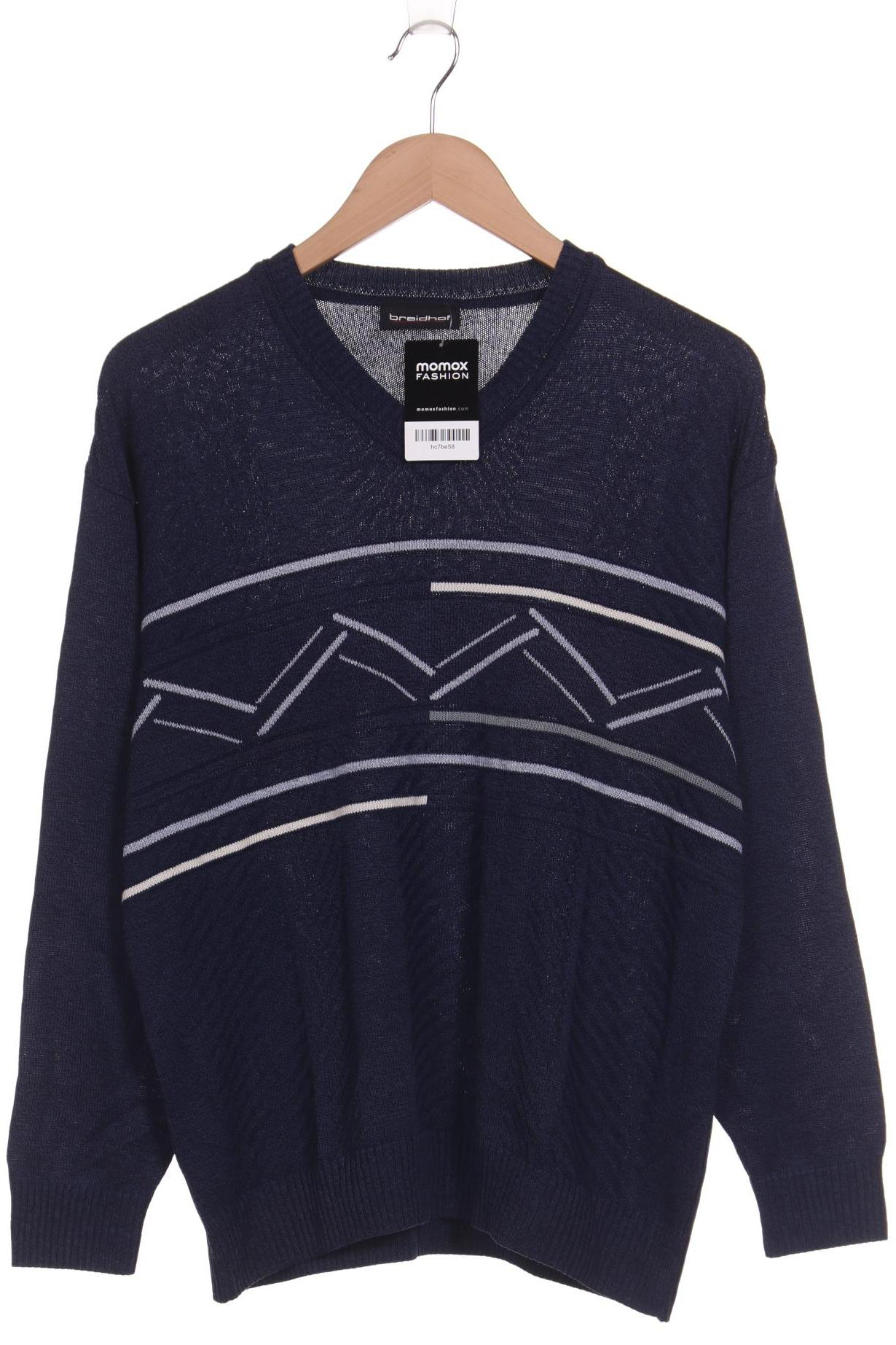 

breidhof Herren Pullover, marineblau, Gr. 48