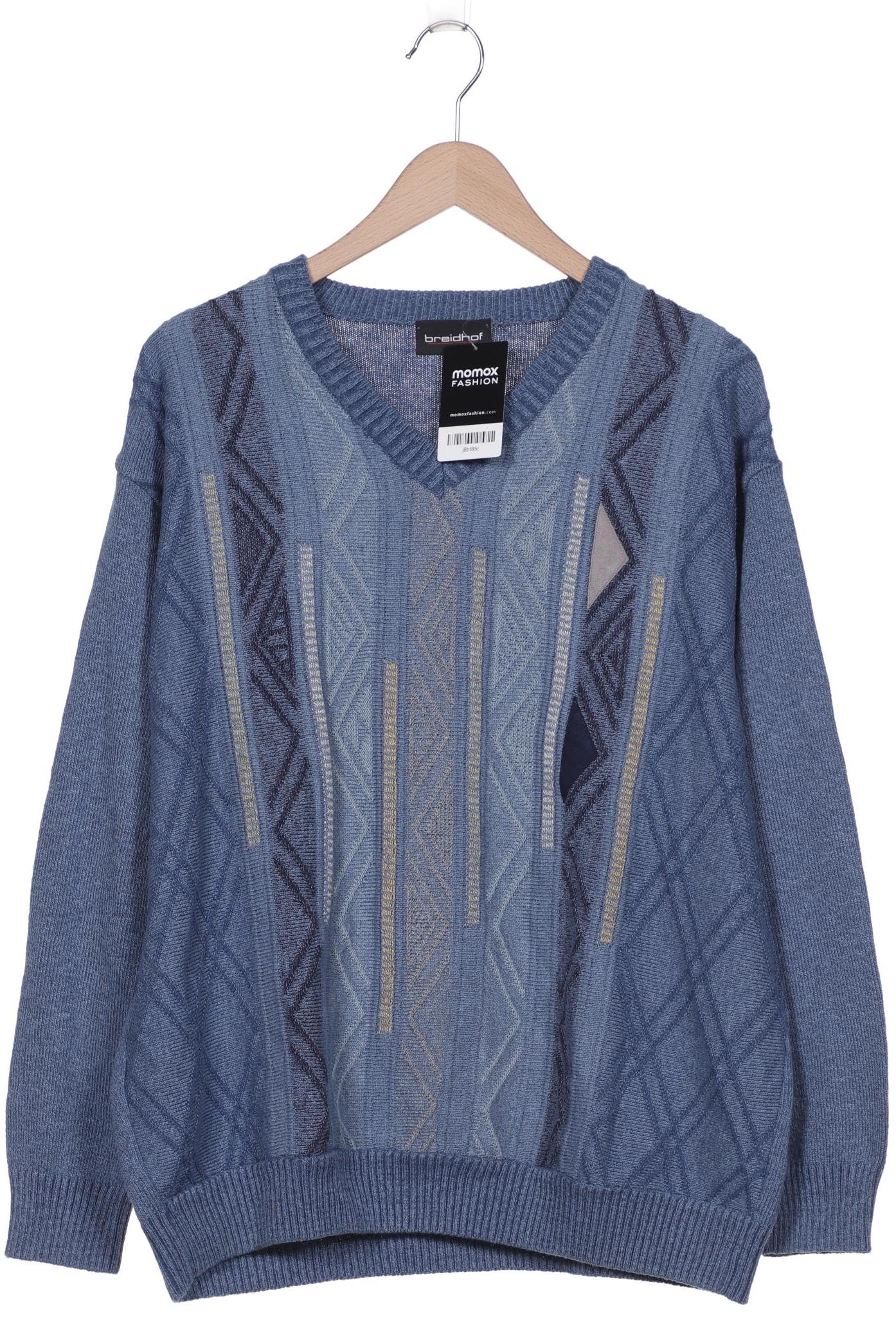 

breidhof Herren Pullover, blau, Gr. 54