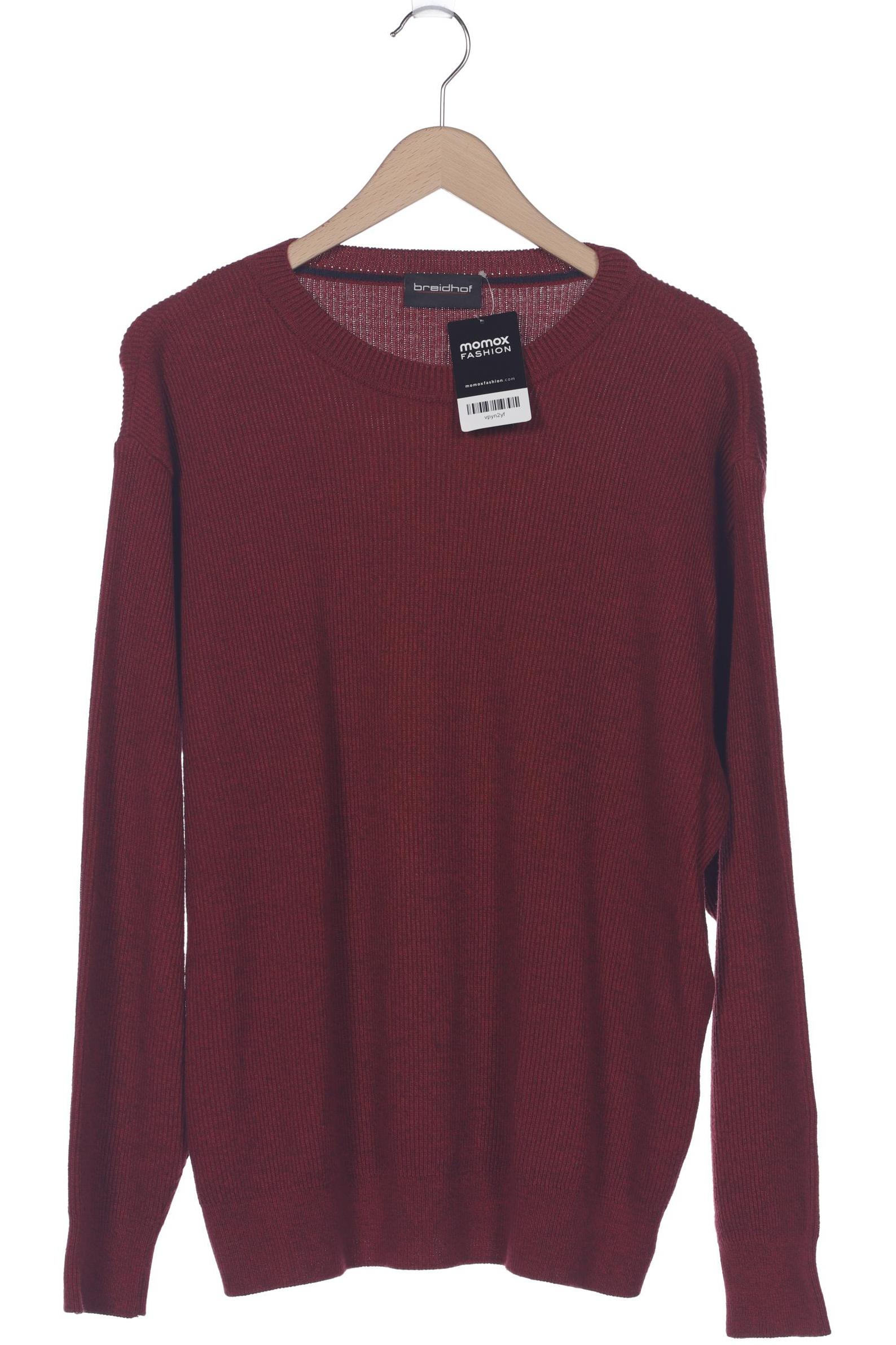 

breidhof Herren Pullover, bordeaux