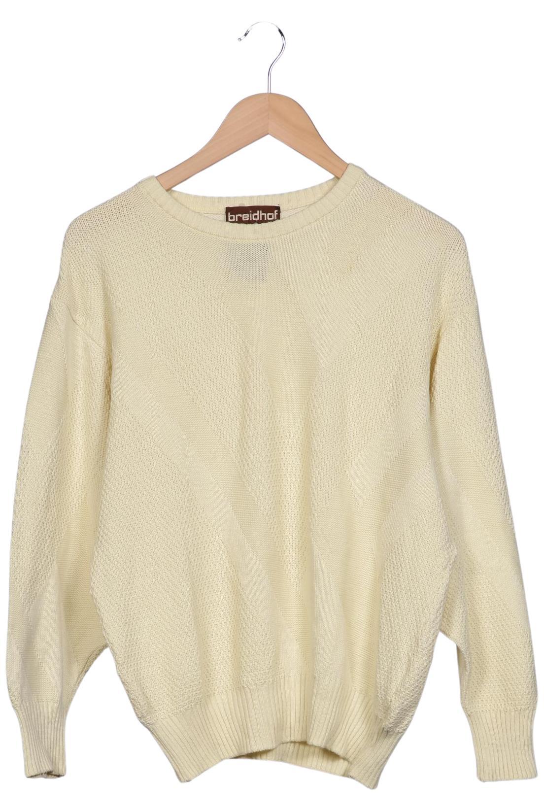 

breidhof Herren Pullover, cremeweiß, Gr. 50