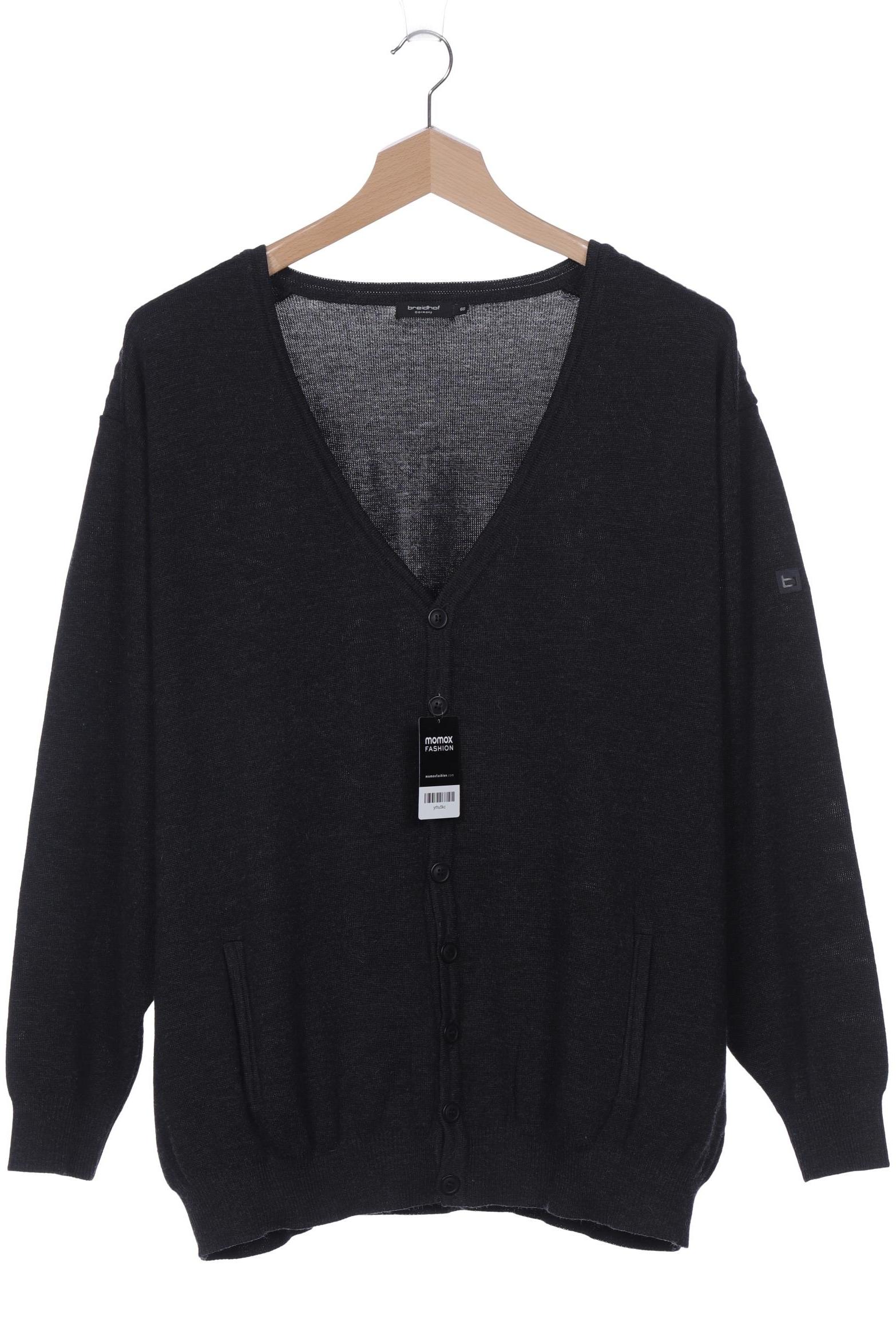 

breidhof Herren Strickjacke, grau, Gr. 66