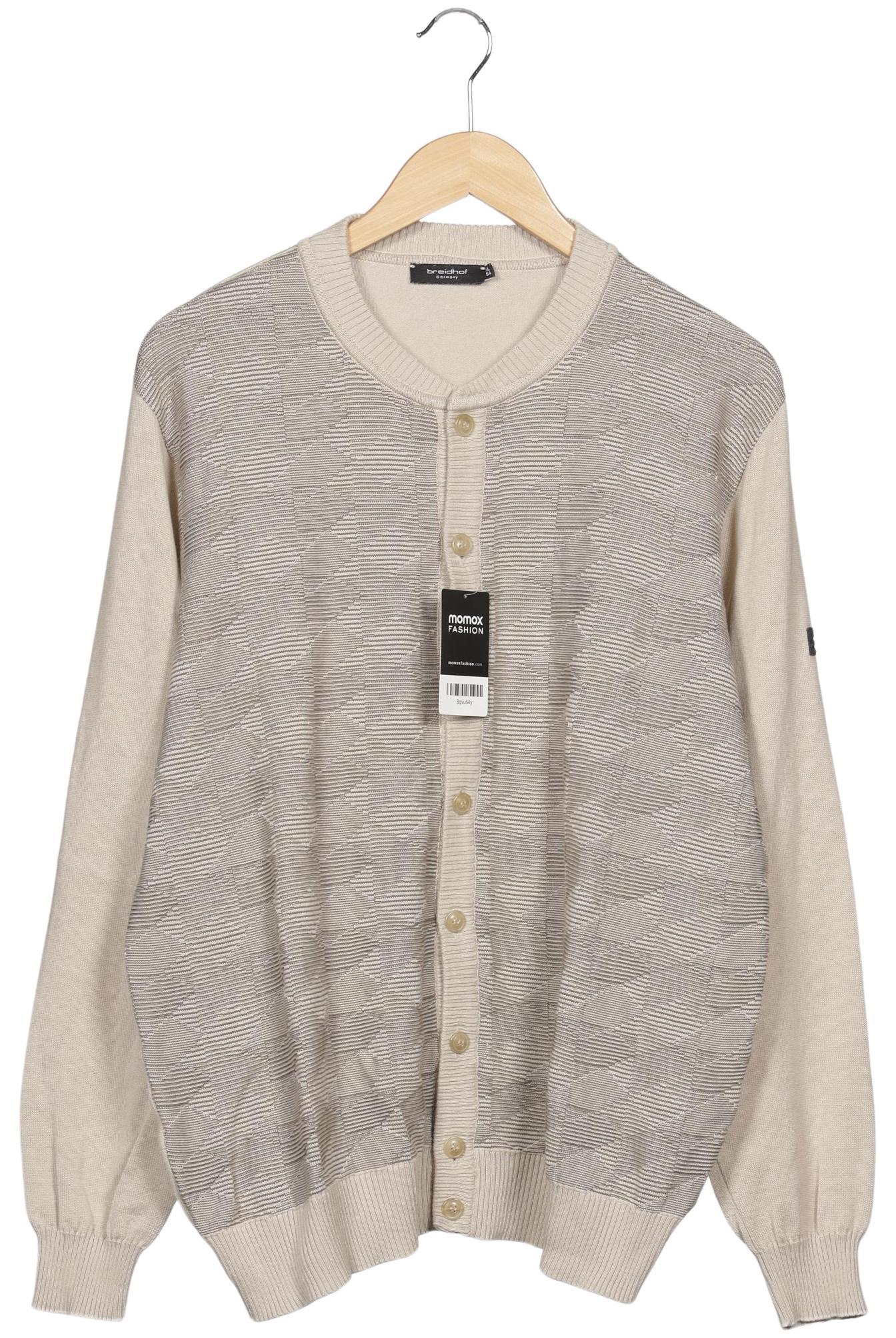 Thumbnail - breidhof Herren Strickjacke, beige, Gr. 54