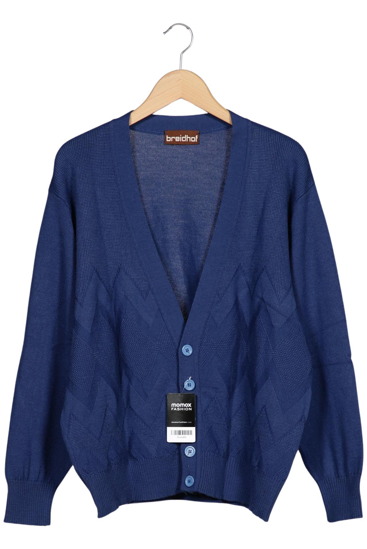 Thumbnail - breidhof Herren Strickjacke, marineblau, Gr. 56