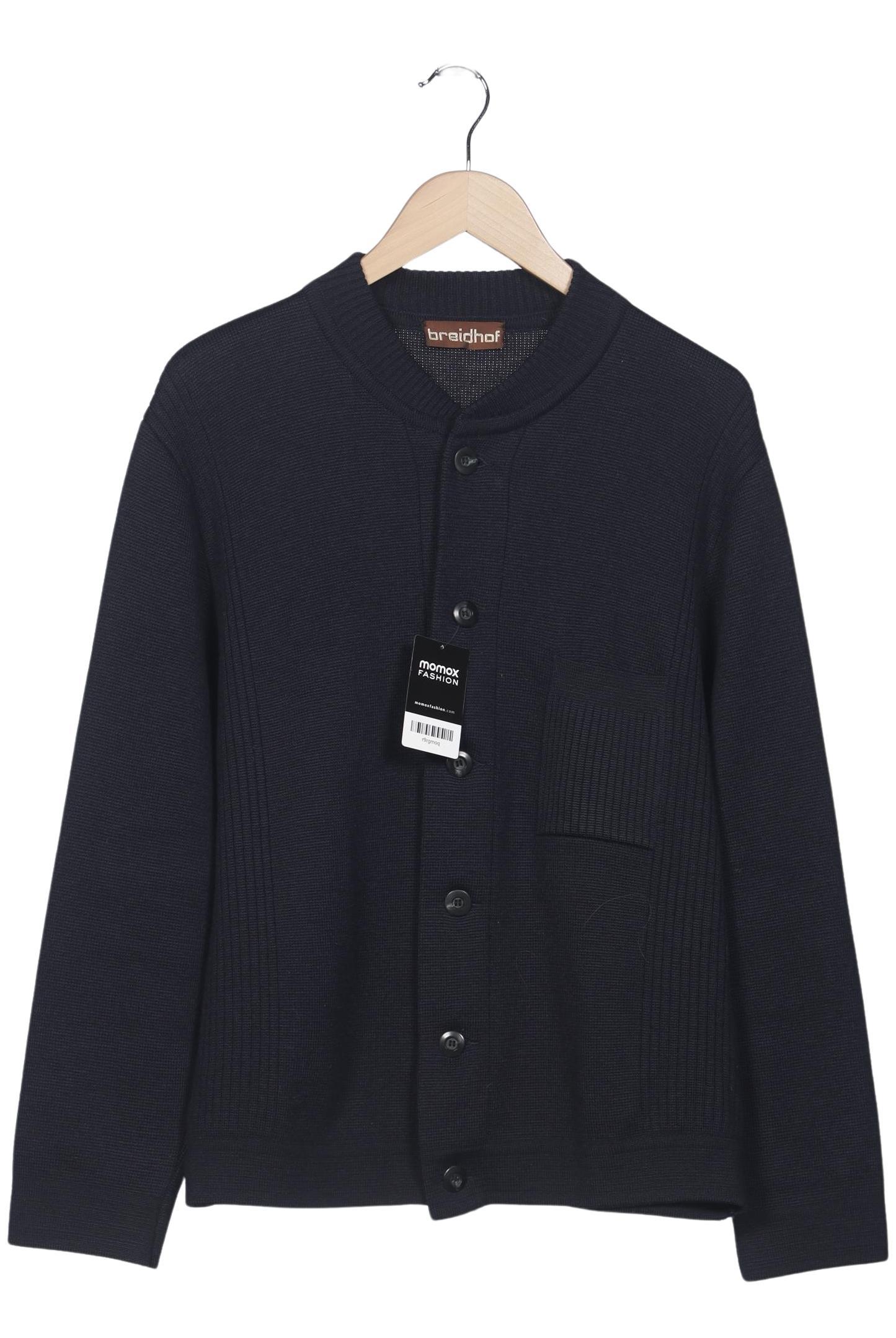 

breidhof Herren Strickjacke, marineblau, Gr. 54