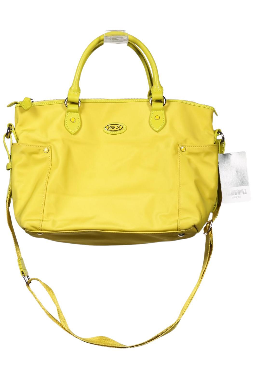 

Brics Damen Handtasche, gelb, Gr.