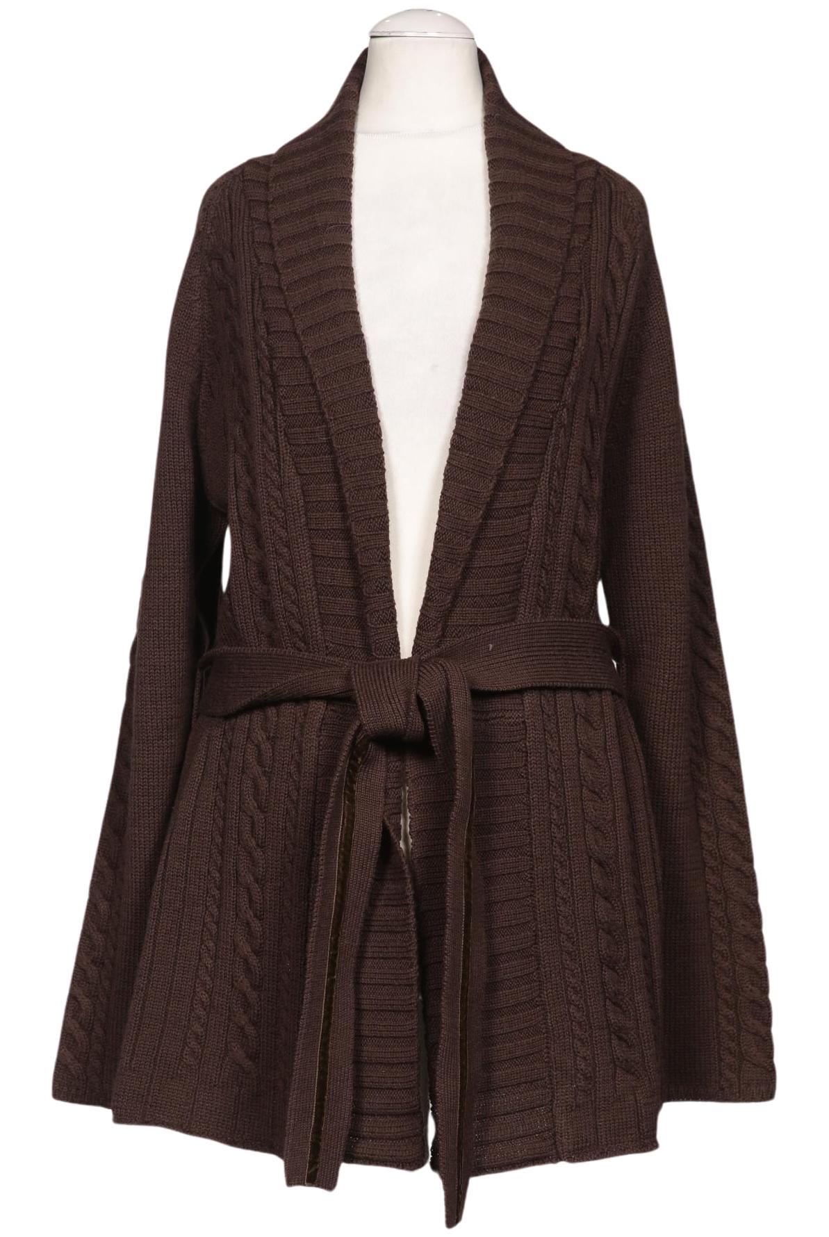 

Brigitte von Schönfels Damen Strickjacke, braun, Gr. 38