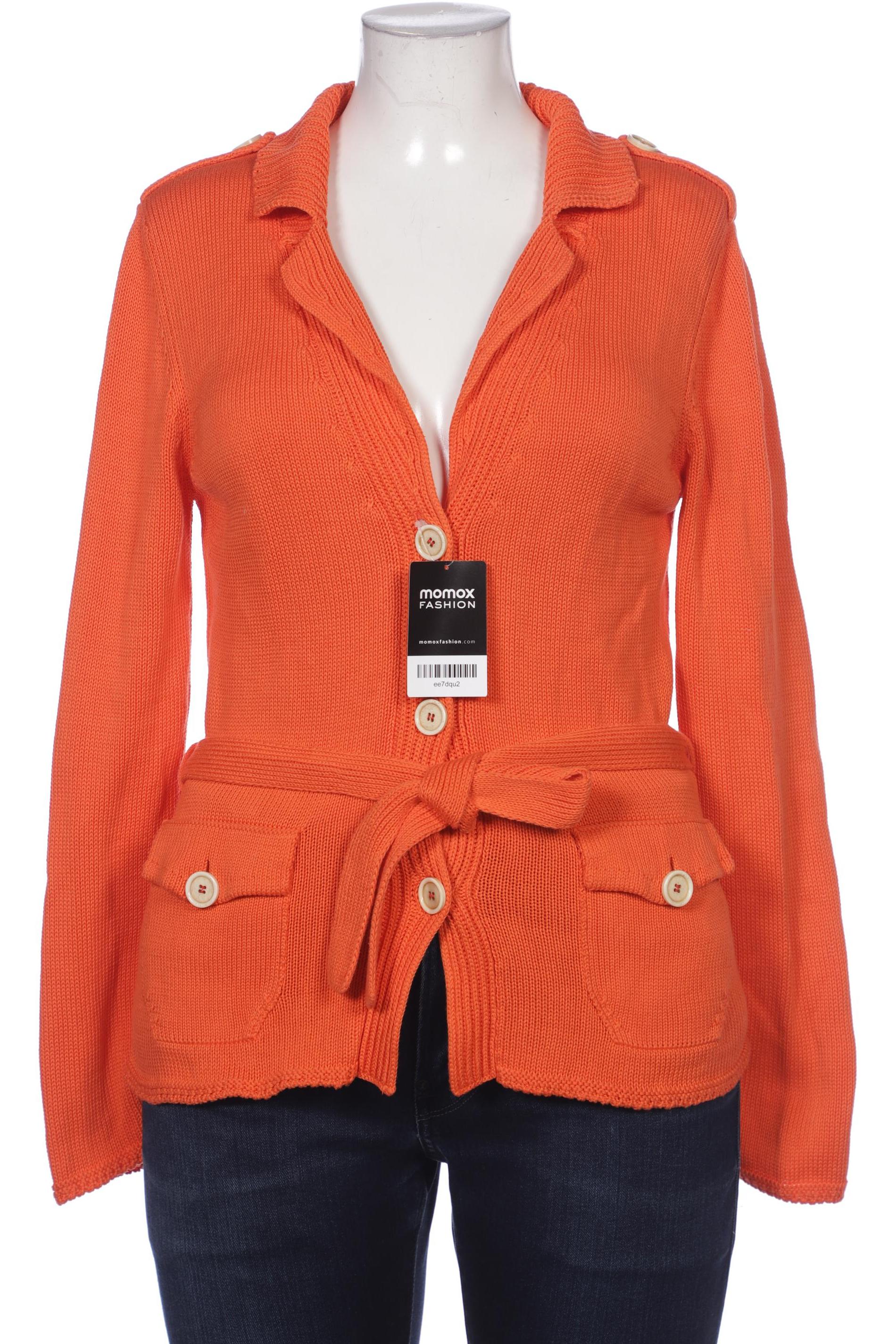 

Brigitte von Schönfels Damen Strickjacke, orange, Gr. 42