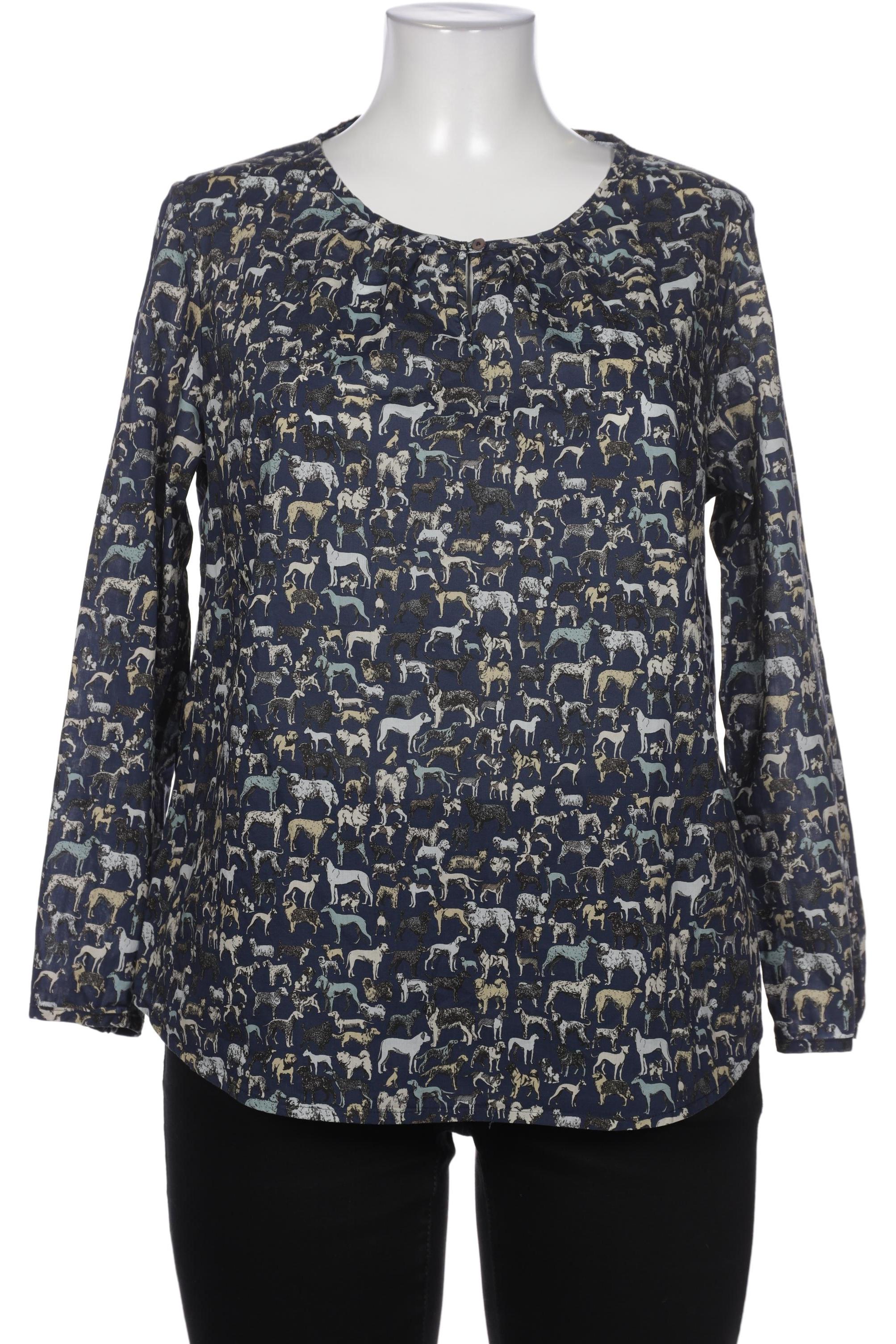 

Brigitte von Schönfels Damen Bluse, marineblau, Gr. 44