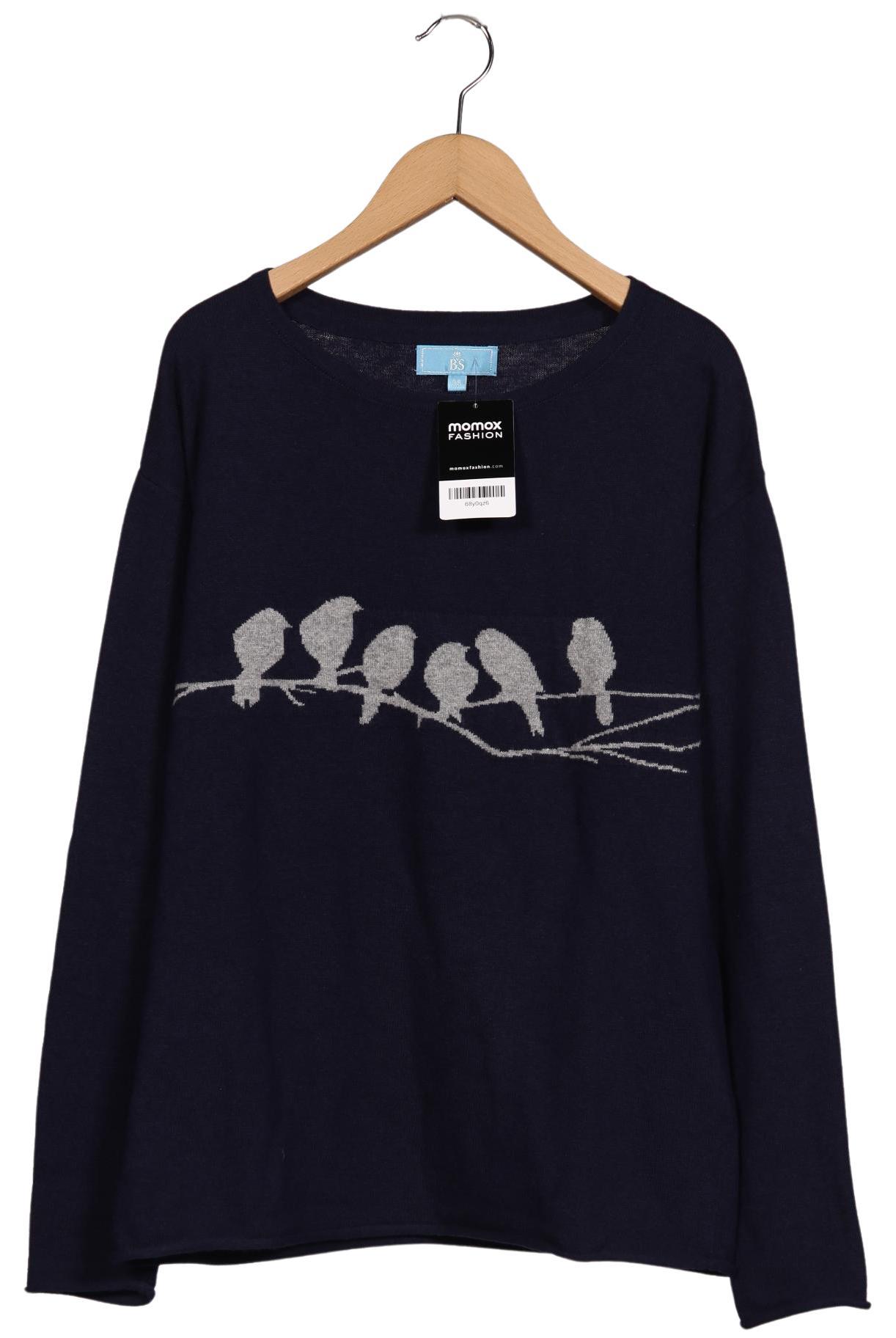 

Brigitte von Schönfels Damen Pullover, marineblau, Gr. 38