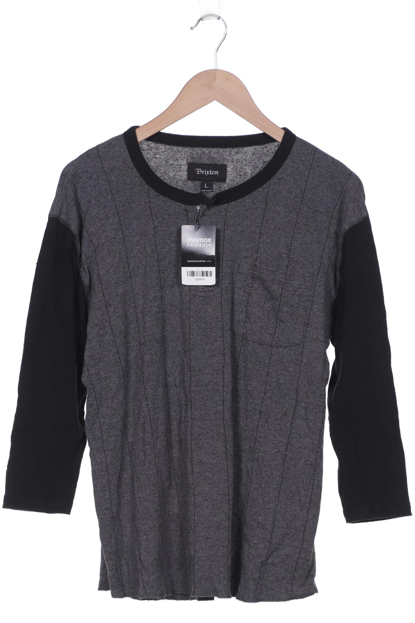 

Brixton Herren Langarmshirt, grau