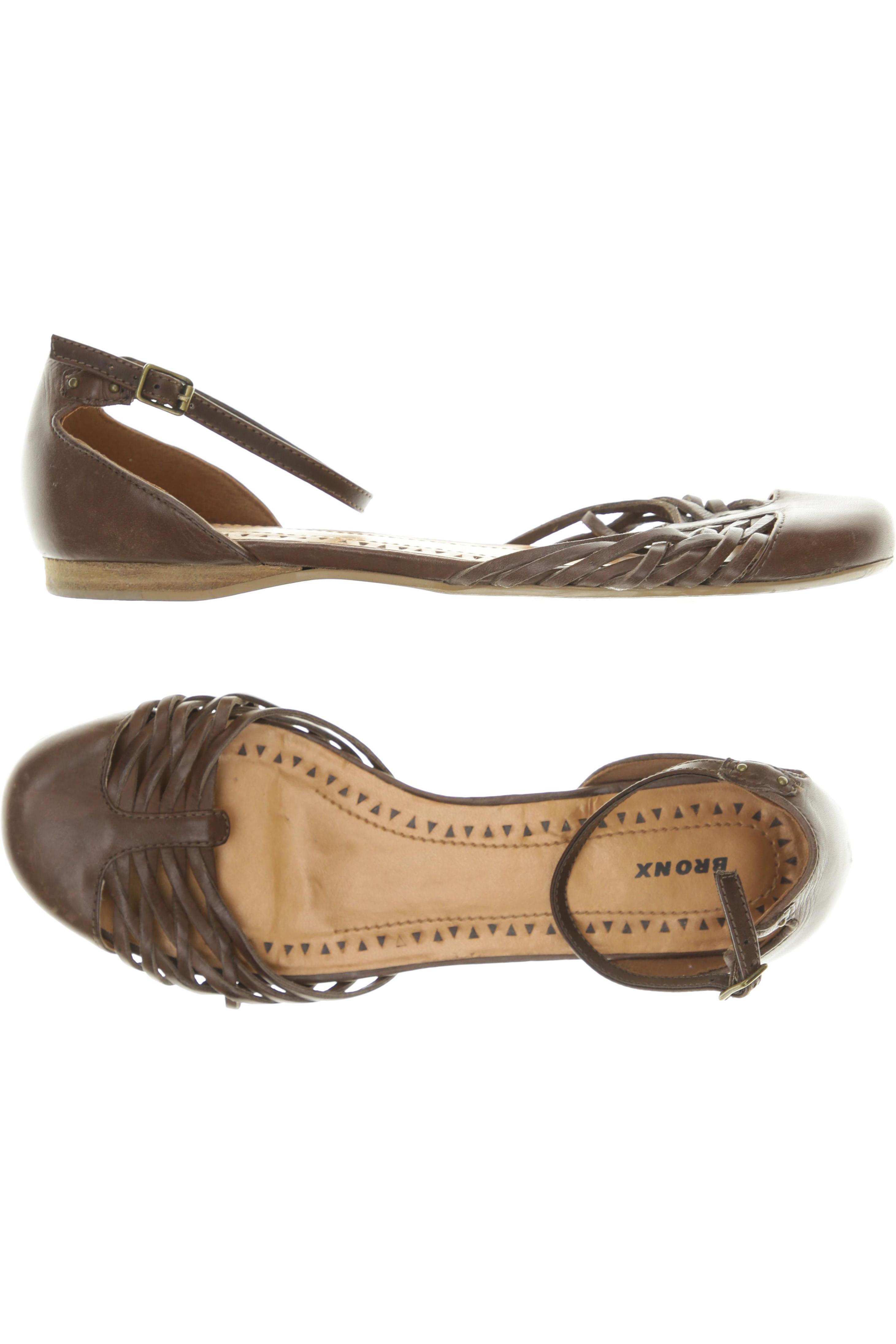 

Bronx Damen Ballerinas, braun, Gr. 37