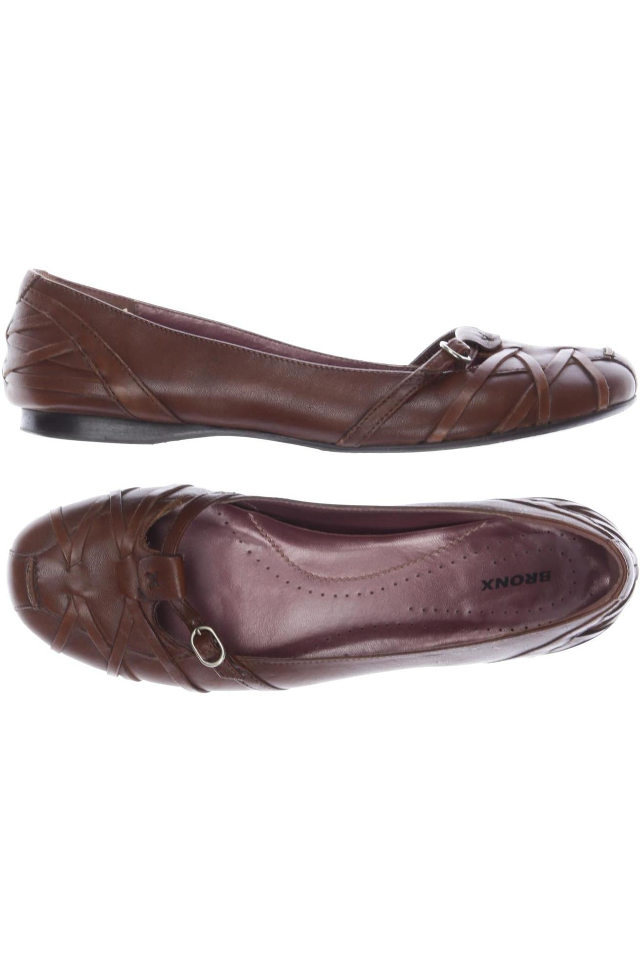 

Bronx Damen Ballerinas, braun, Gr. 38