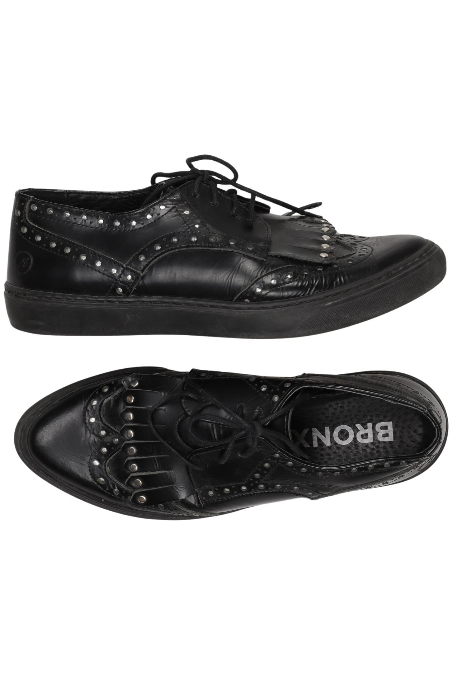 

Bronx Damen Halbschuh, schwarz, Gr. 38