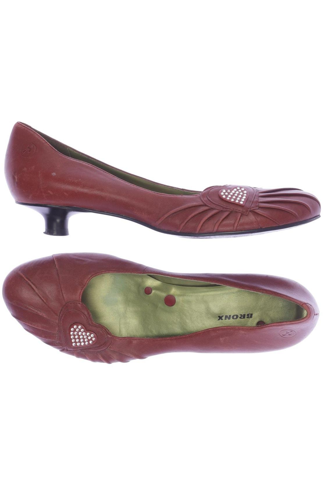 

Bronx Damen Pumps, rot, Gr. 38