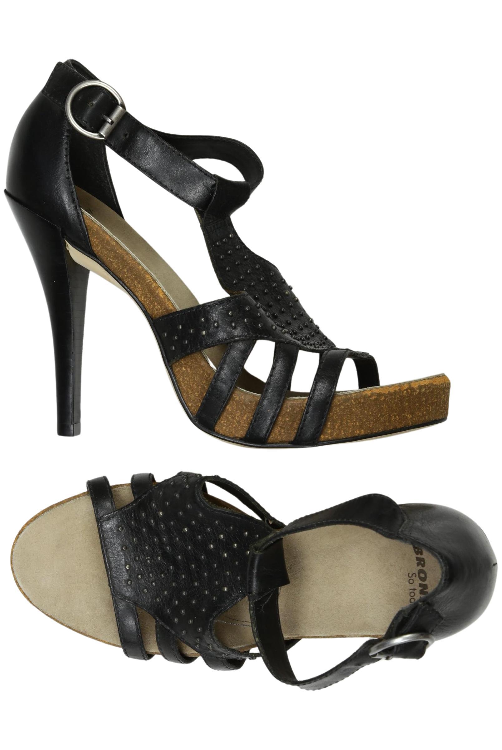 

Bronx Damen Sandale, schwarz, Gr. 40