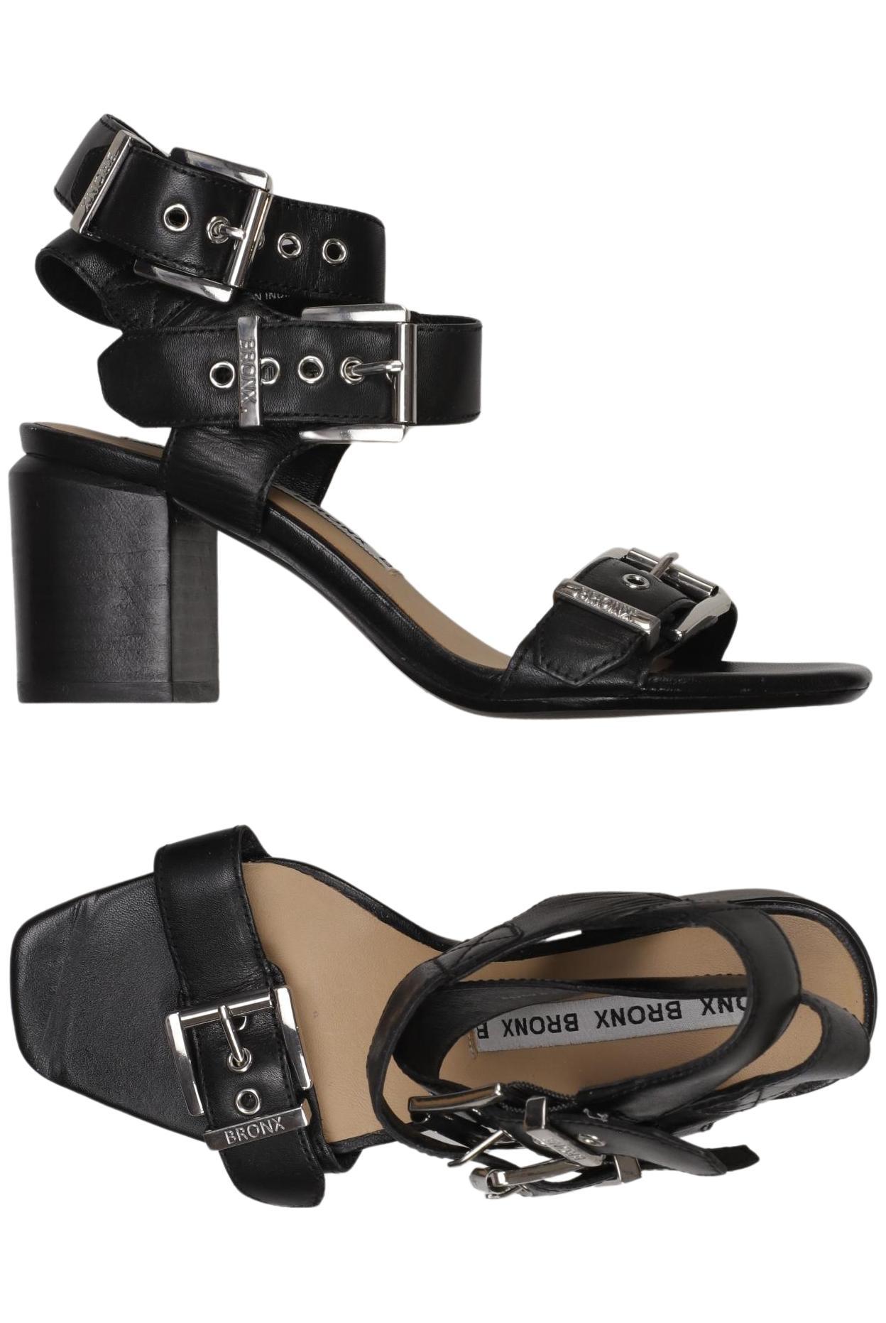 

Bronx Damen Sandale, schwarz, Gr. 37