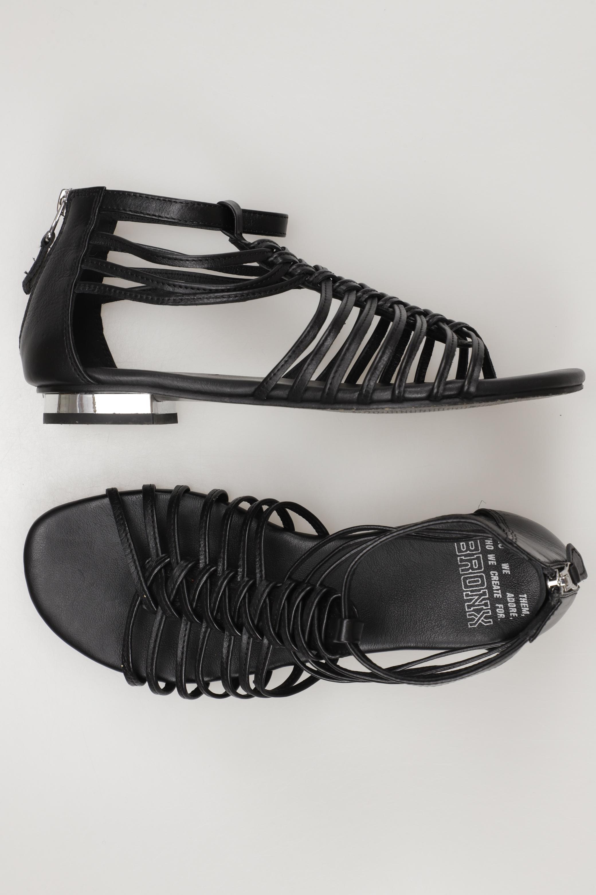 

Bronx Damen Sandale, schwarz, Gr. 39