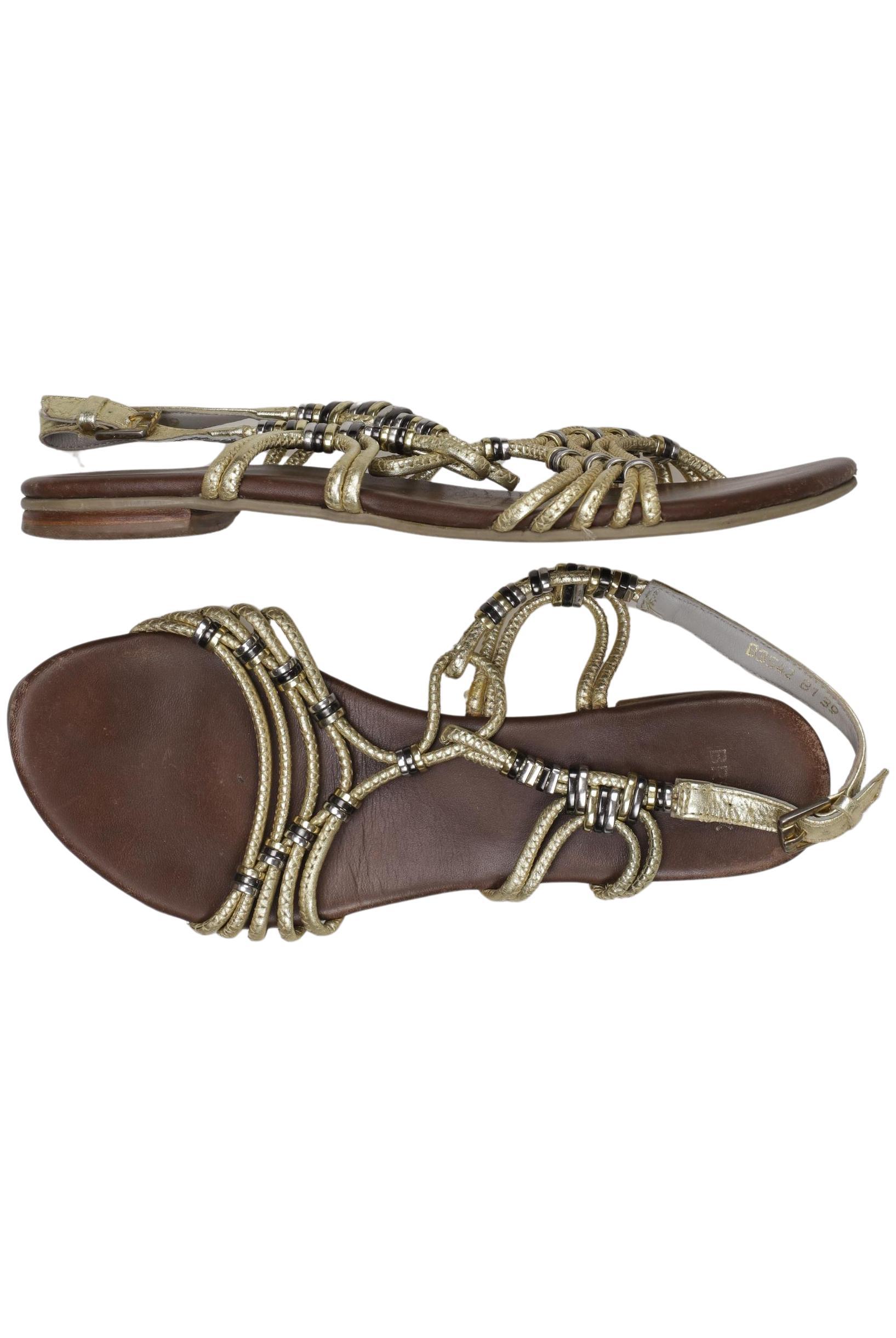 

Bronx Damen Sandale, gold, Gr. 39