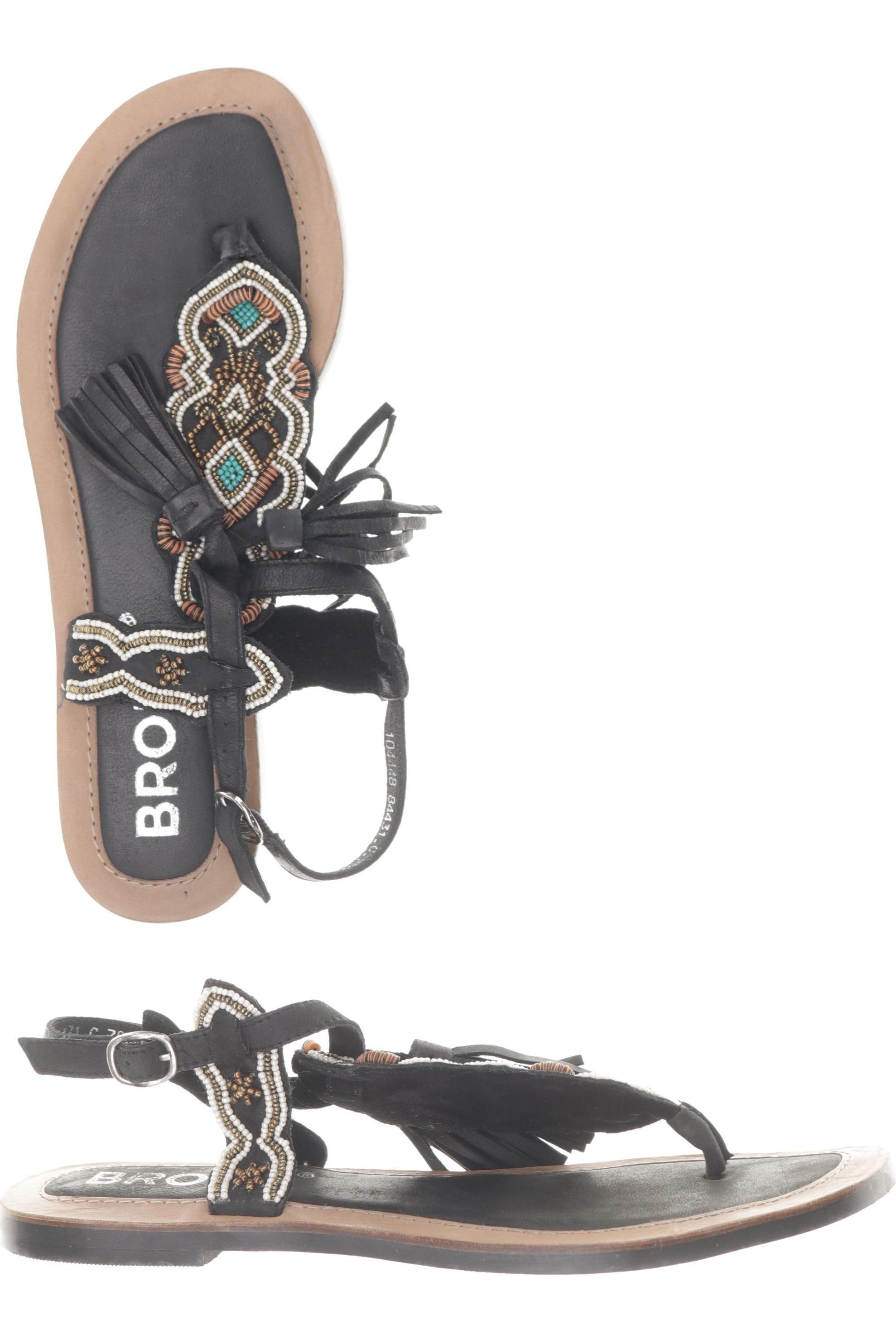 

Bronx Damen Sandale, schwarz, Gr. 39