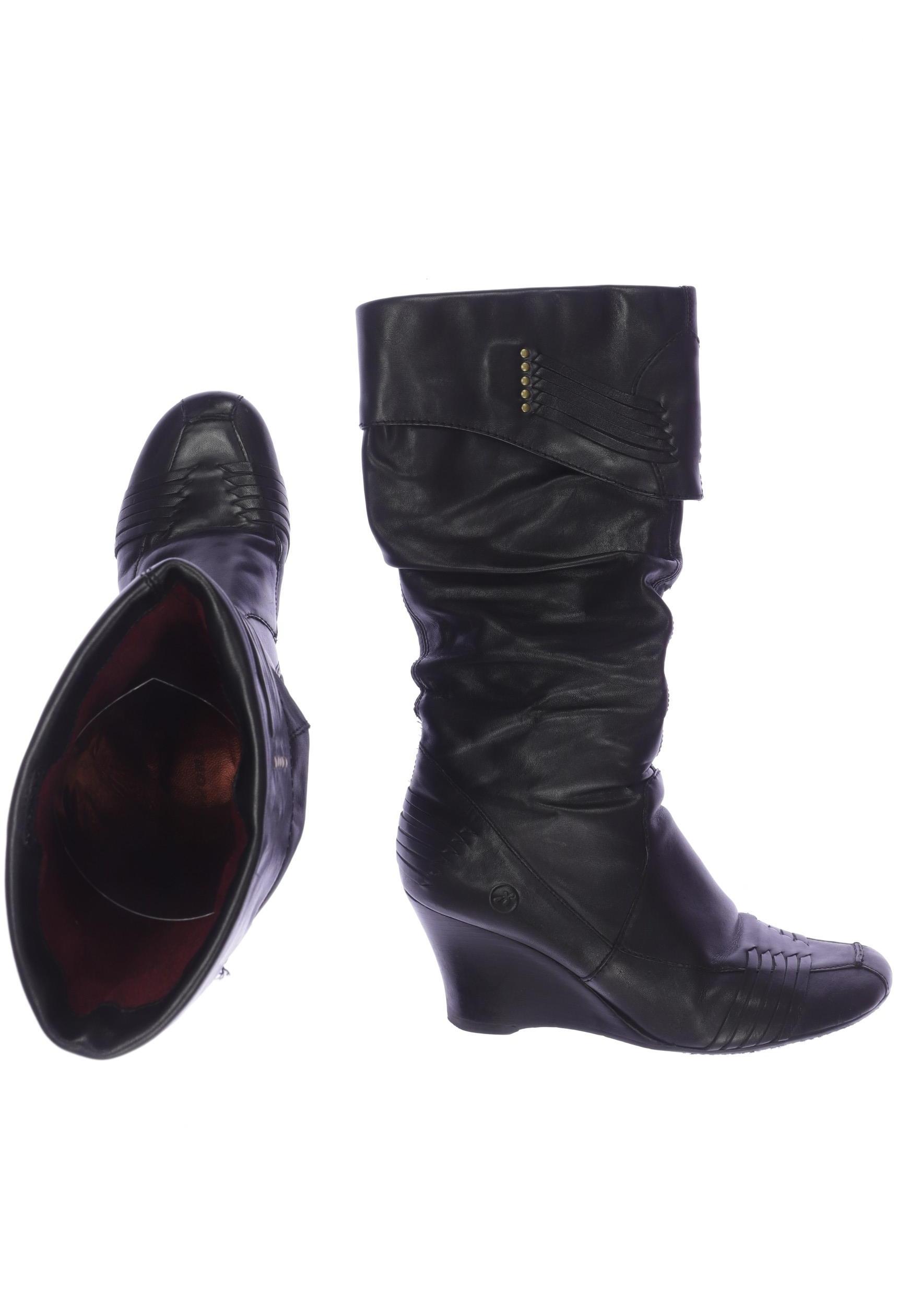 

Bronx Damen Stiefel, schwarz, Gr. 37.5